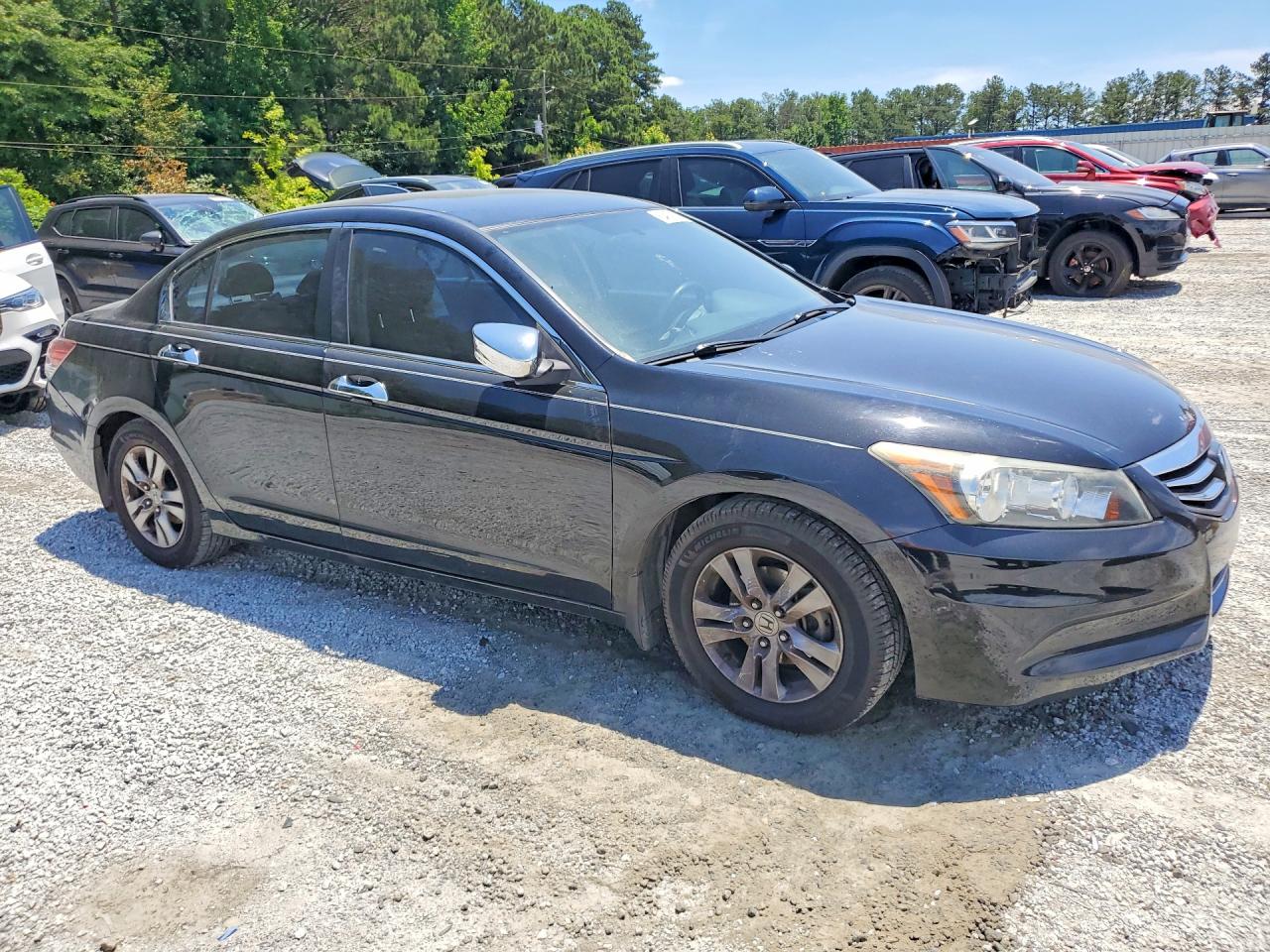 2012 Honda Accord Se Black vin: 1HGCP2F65CA140710
