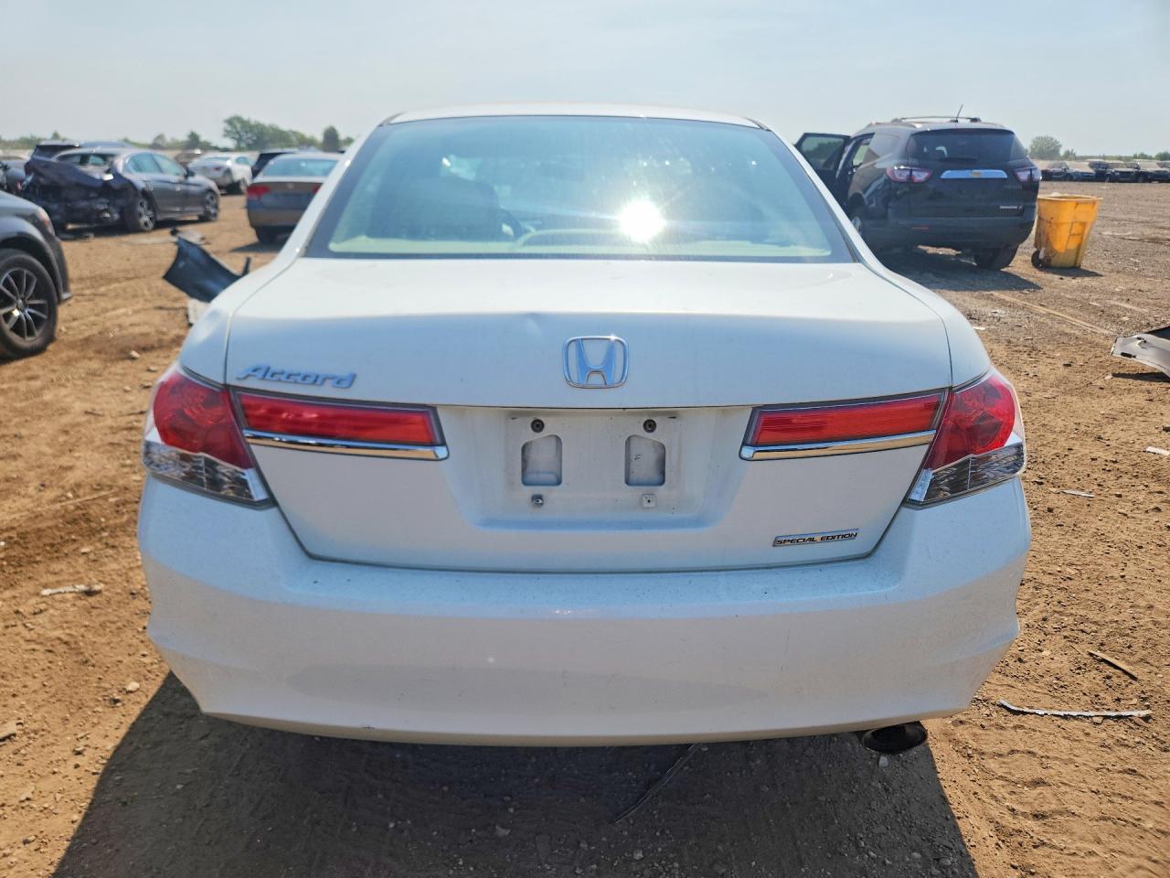 2012 Honda Accord Se White vin: 1HGCP2F65CA151464