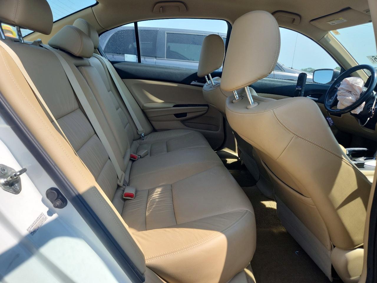 2012 Honda Accord Se White vin: 1HGCP2F65CA151464