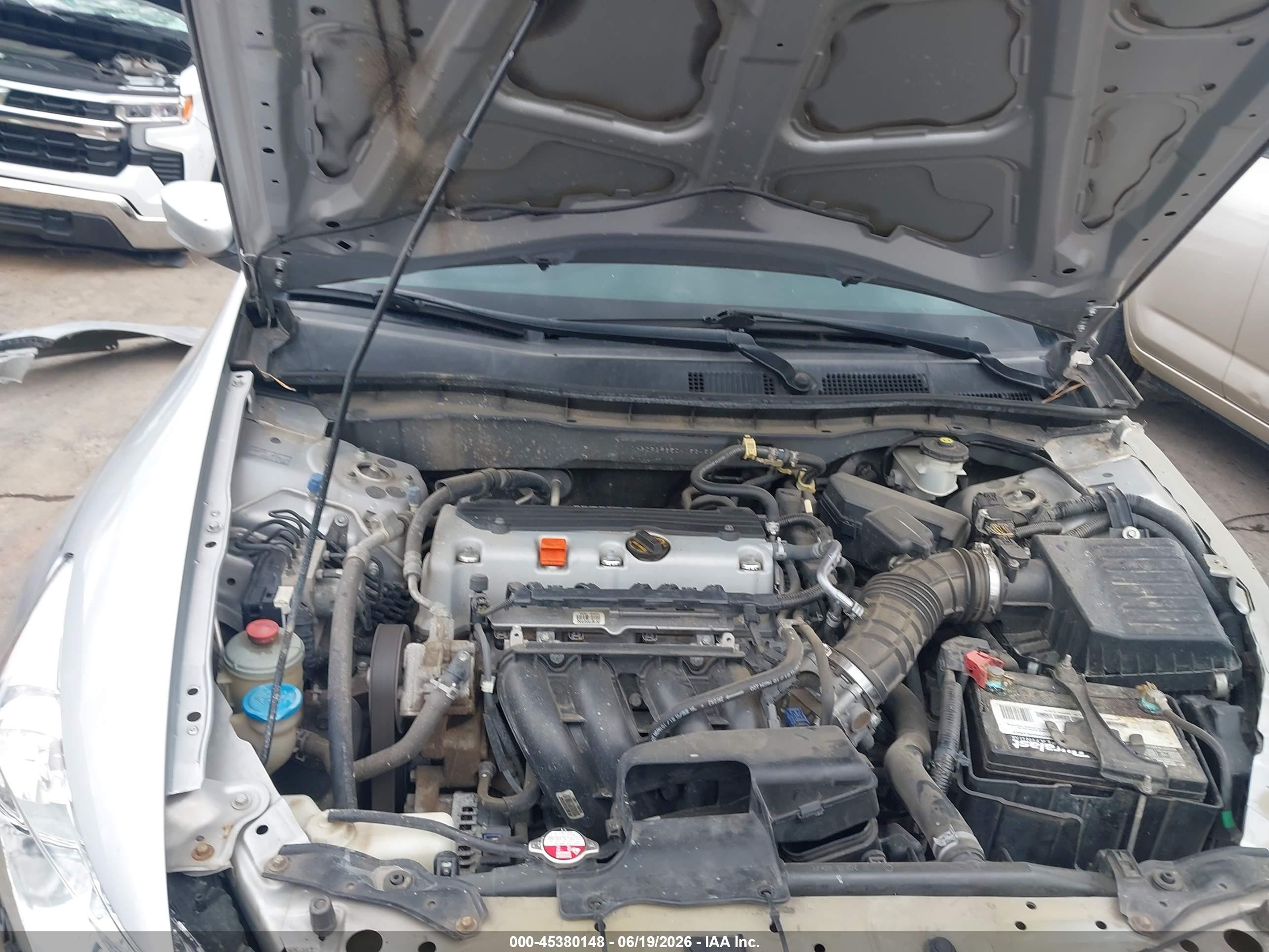 2012 Honda Accord 2.4 Se Серебряный vin: 1HGCP2F65CA152453