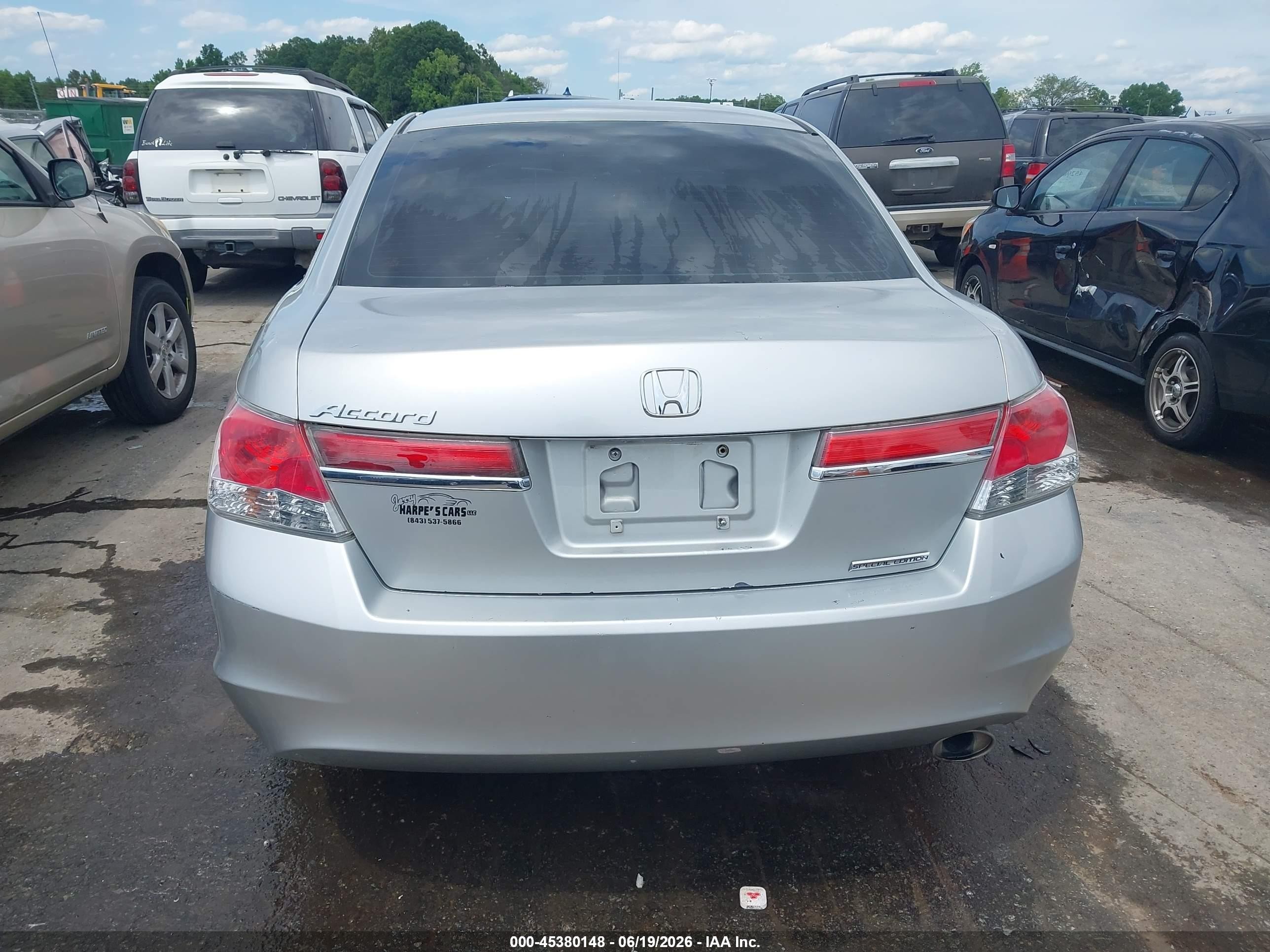 2012 Honda Accord 2.4 Se Серебряный vin: 1HGCP2F65CA152453
