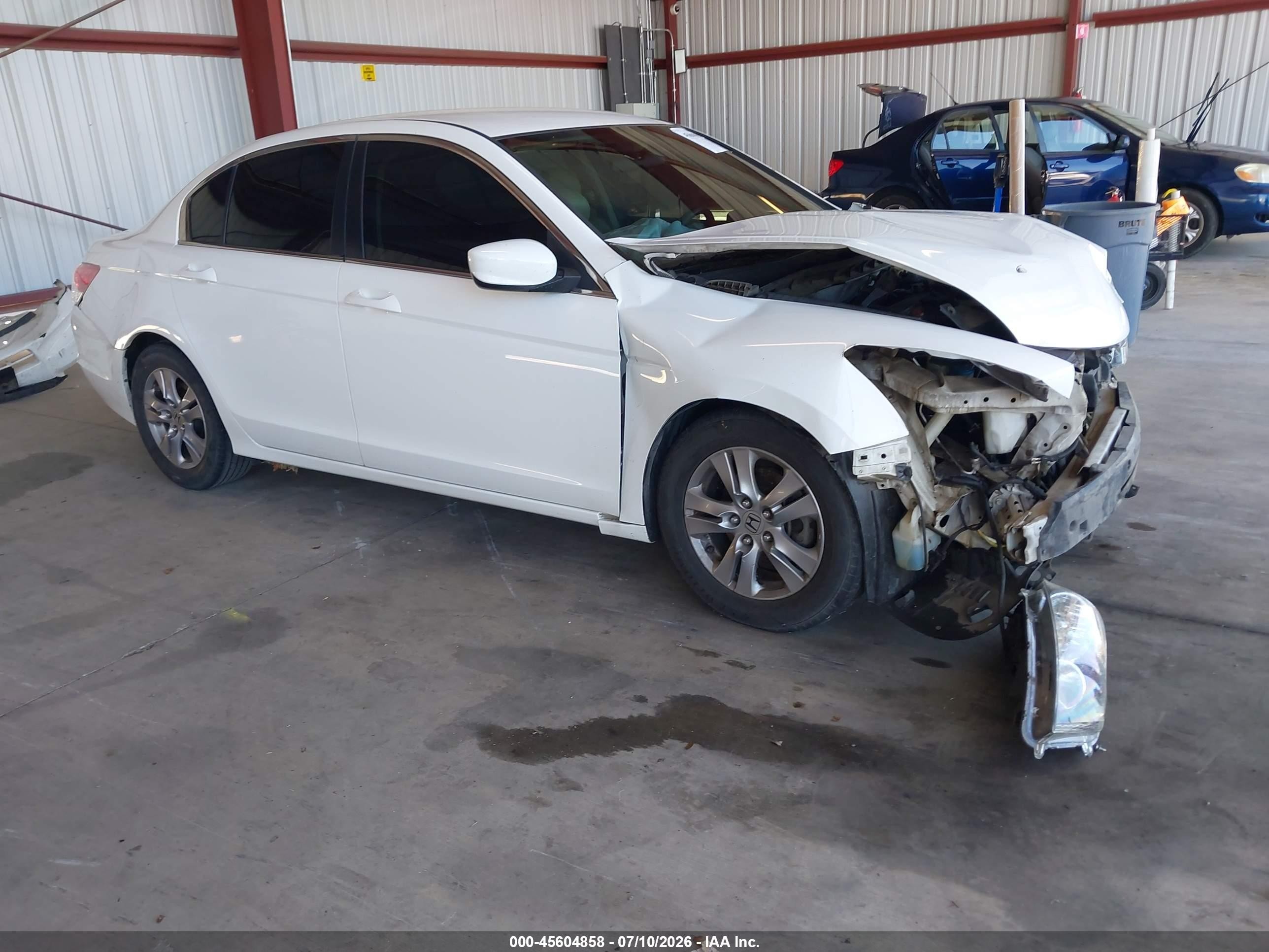 2012 Honda Accord 2.4 Se White vin: 1HGCP2F65CA152517