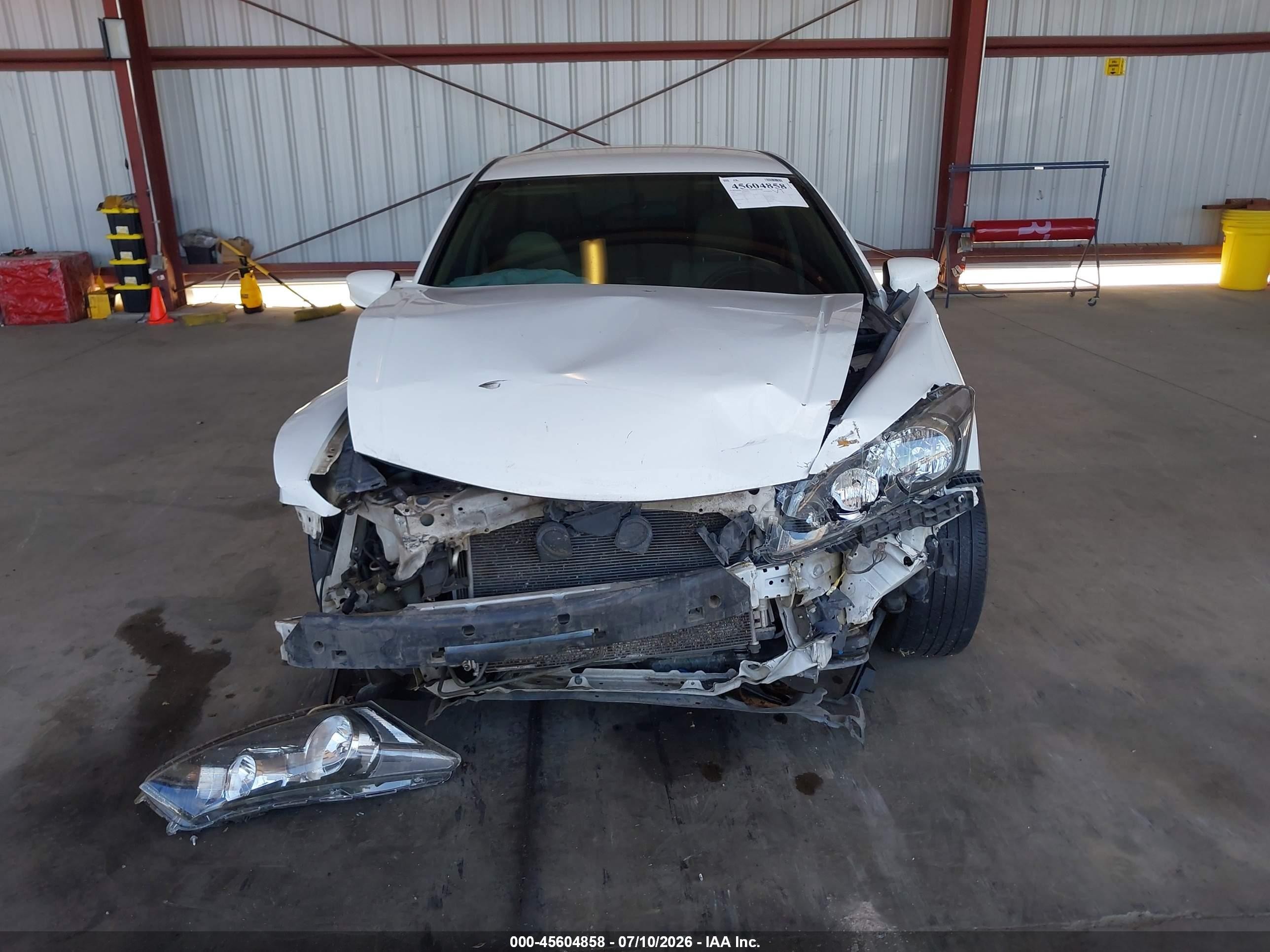 2012 Honda Accord 2.4 Se White vin: 1HGCP2F65CA152517