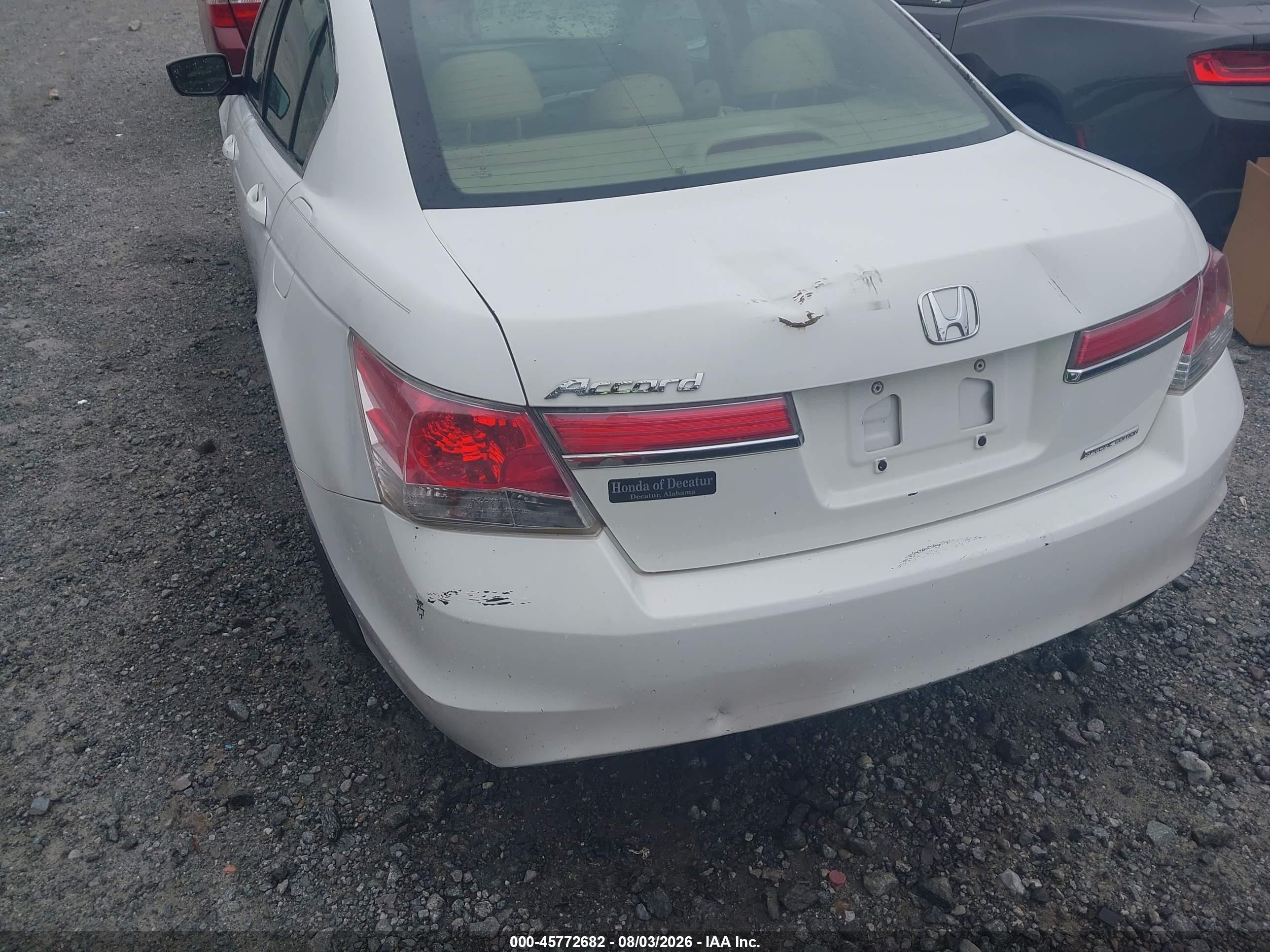 2012 Honda Accord 2.4 Se White vin: 1HGCP2F65CA157121
