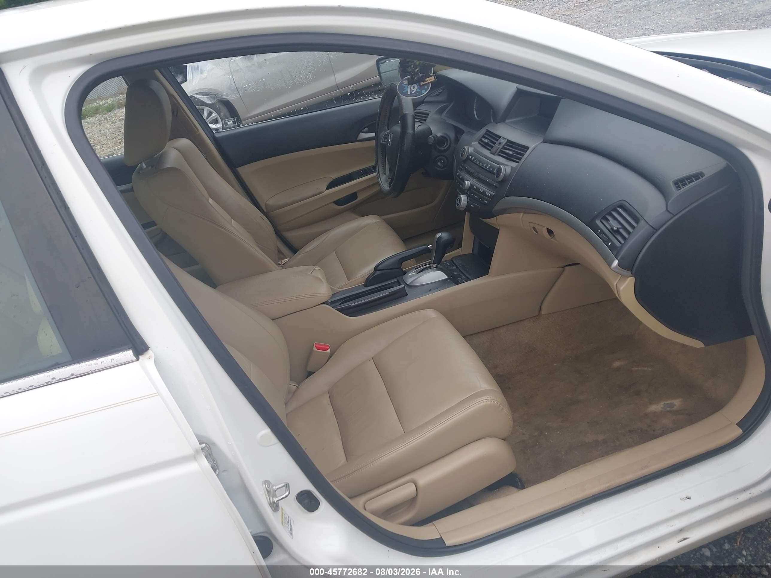 2012 Honda Accord 2.4 Se White vin: 1HGCP2F65CA157121