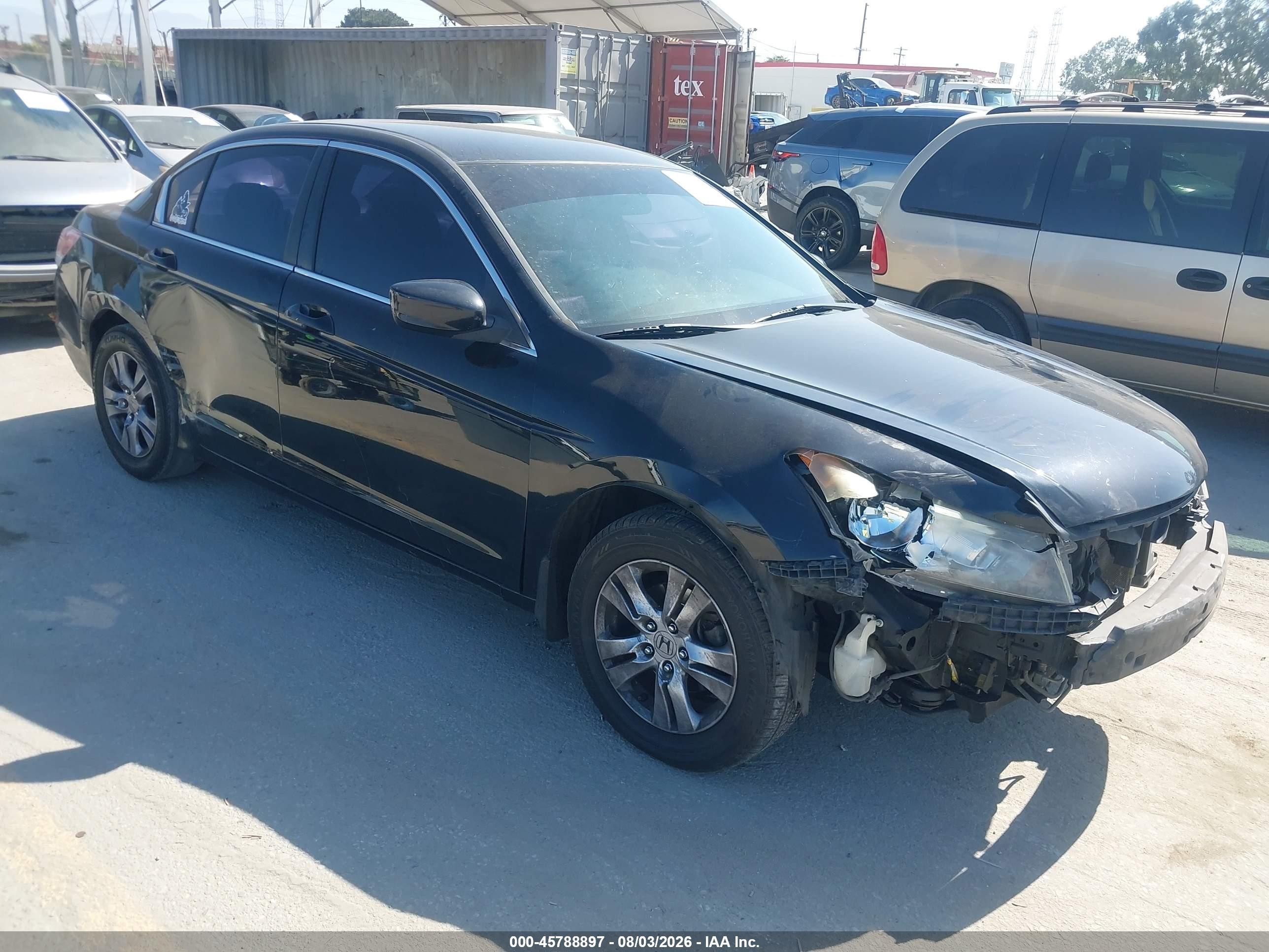 2012 Honda Accord 2.4 Se Black vin: 1HGCP2F65CA161167