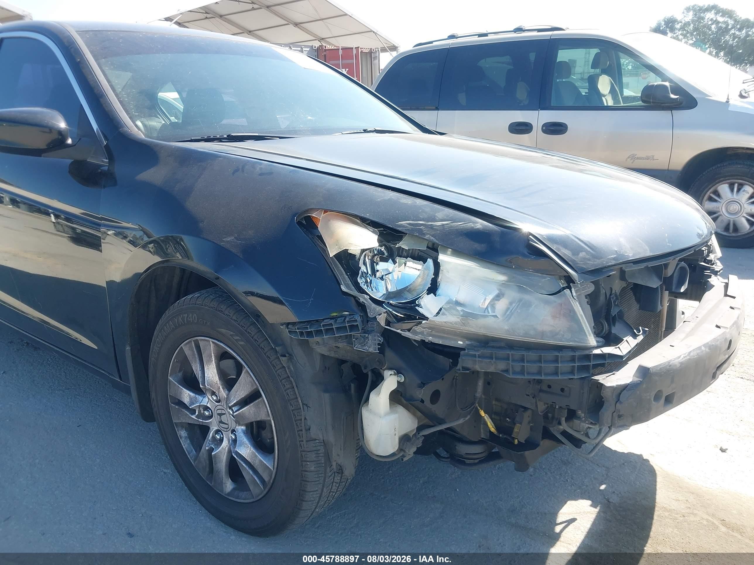 2012 Honda Accord 2.4 Se Black vin: 1HGCP2F65CA161167