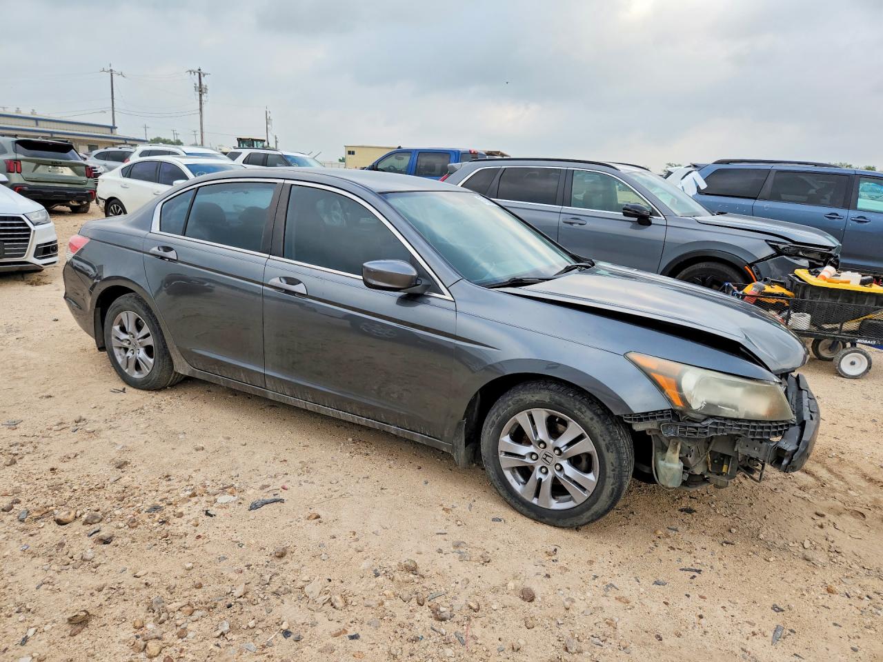 2012 Honda Accord Se Gray vin: 1HGCP2F65CA162125