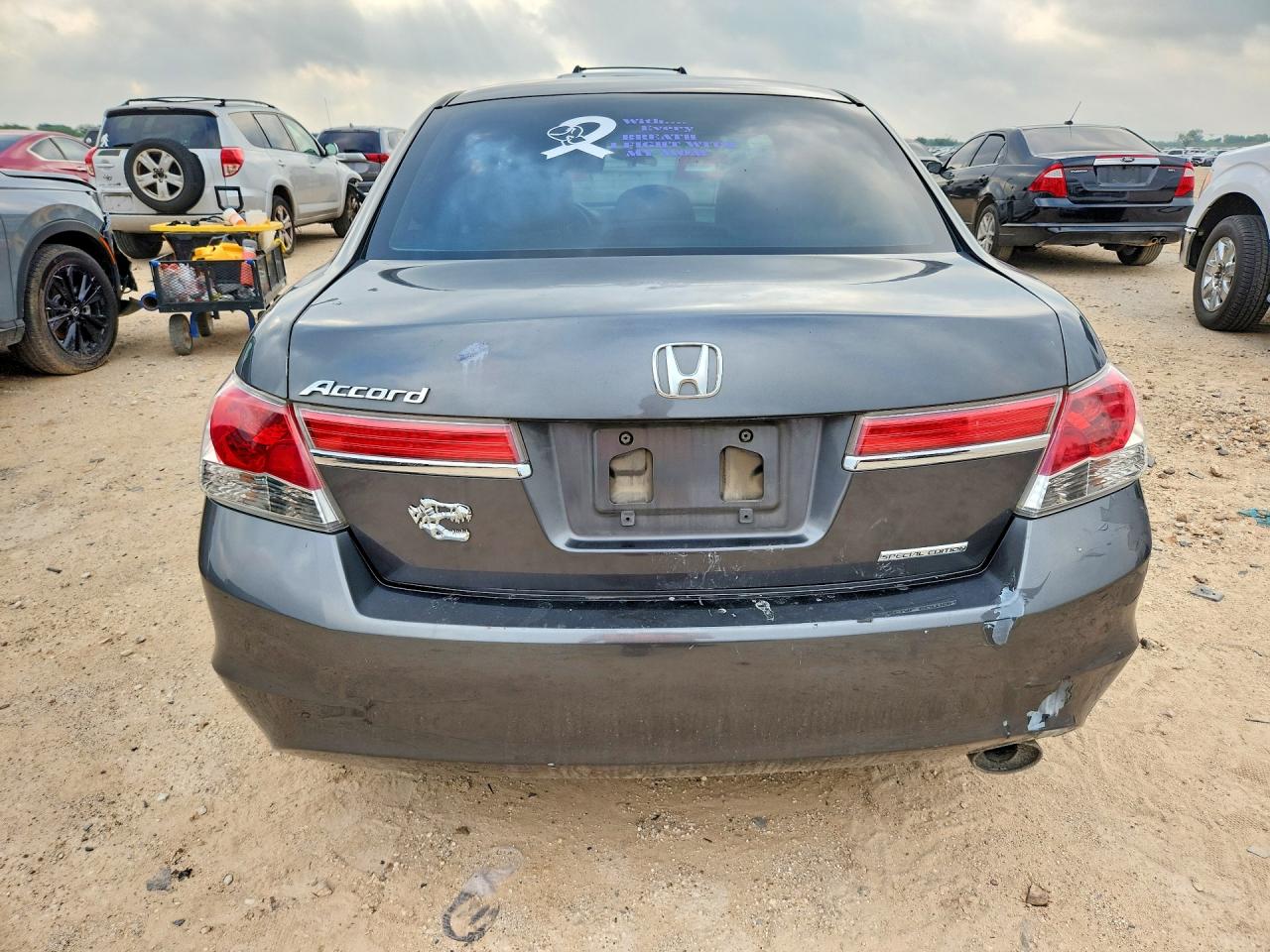 2012 Honda Accord Se Gray vin: 1HGCP2F65CA162125