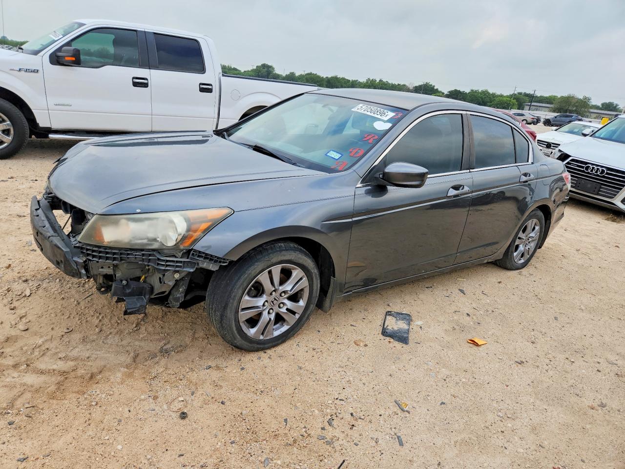2012 Honda Accord Se Gray vin: 1HGCP2F65CA162125