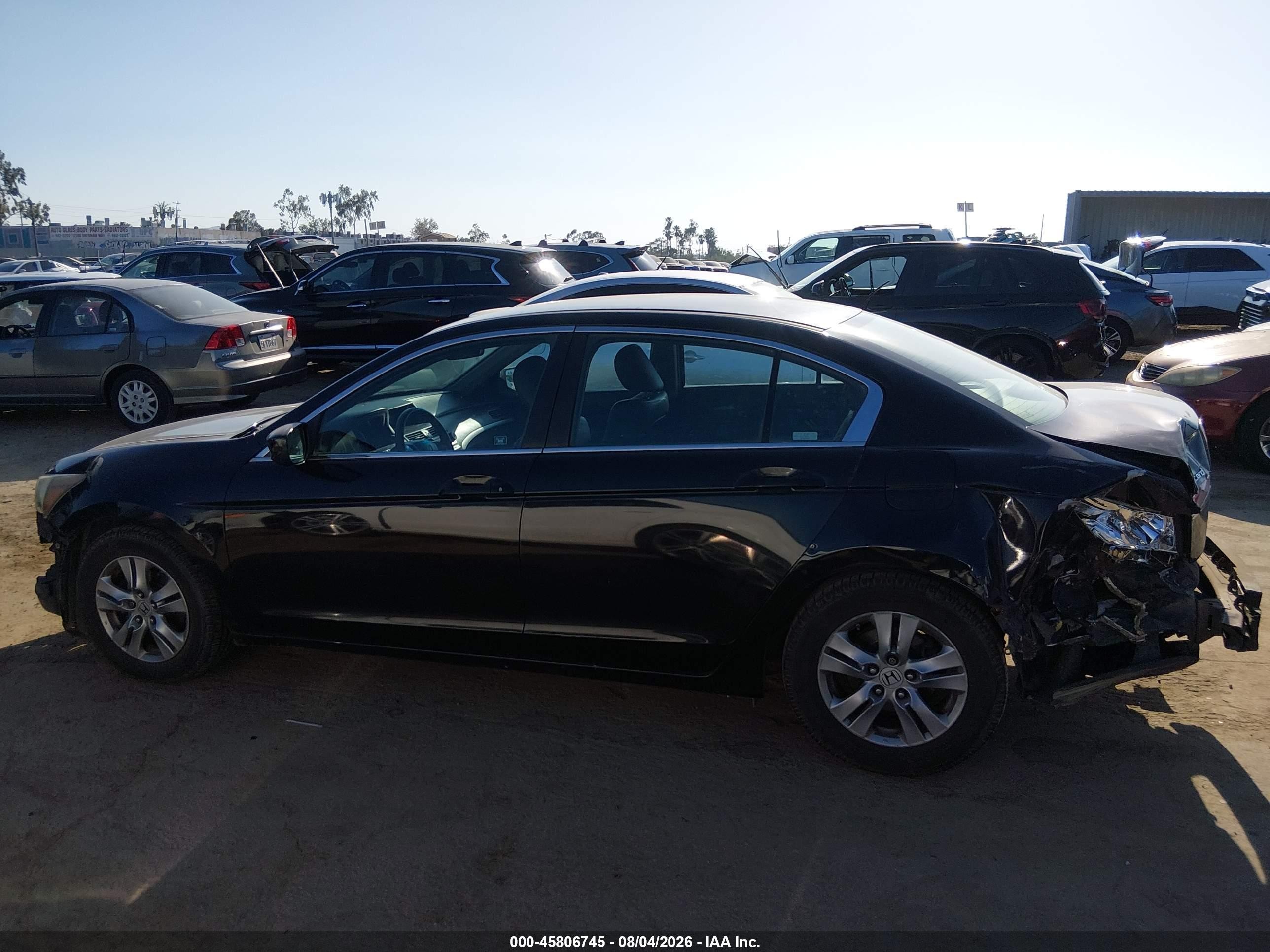 2012 Honda Accord 2.4 Se Black vin: 1HGCP2F65CA172752