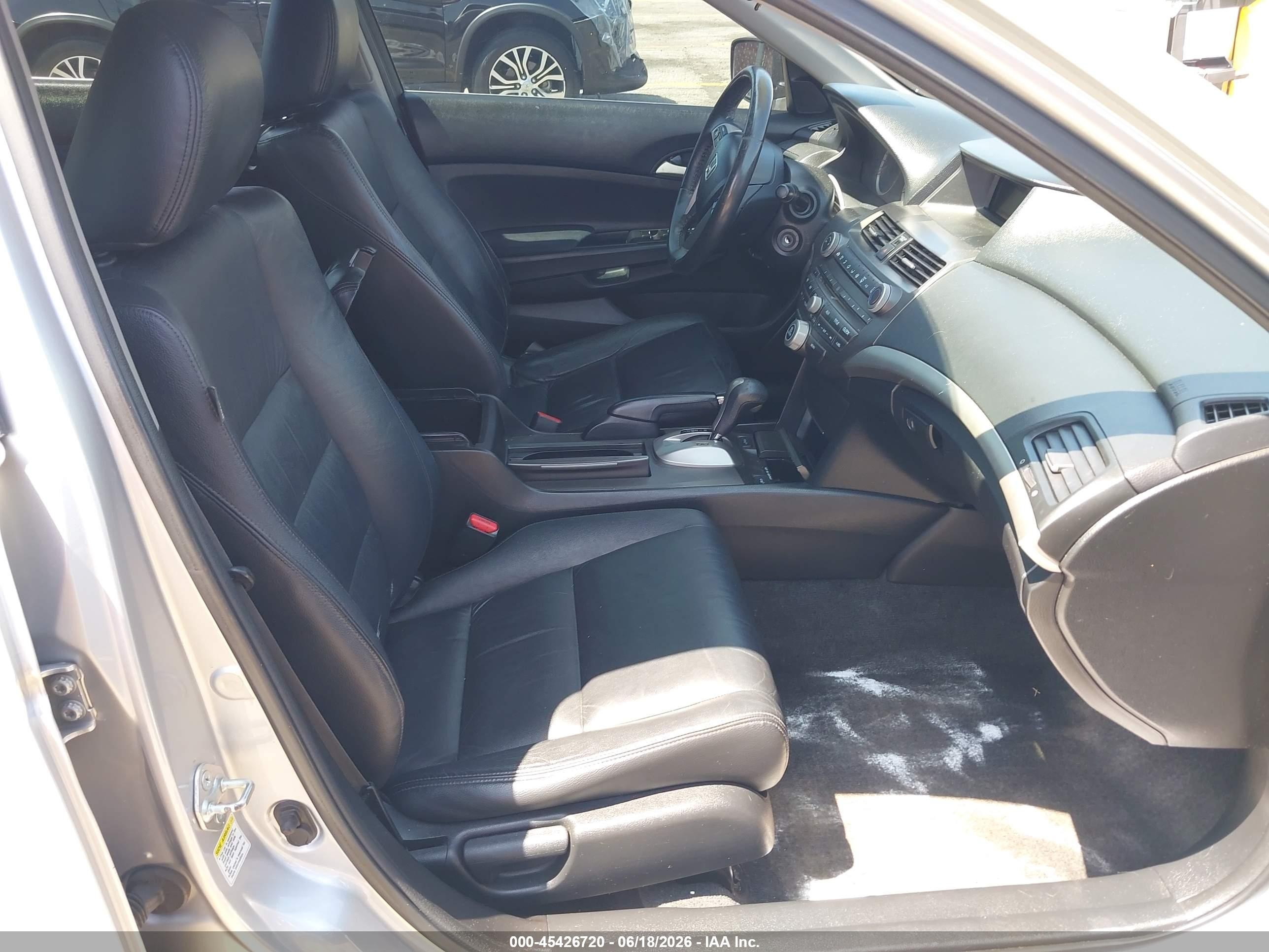 2012 Honda Accord 2.4 Se Silver vin: 1HGCP2F65CA185839