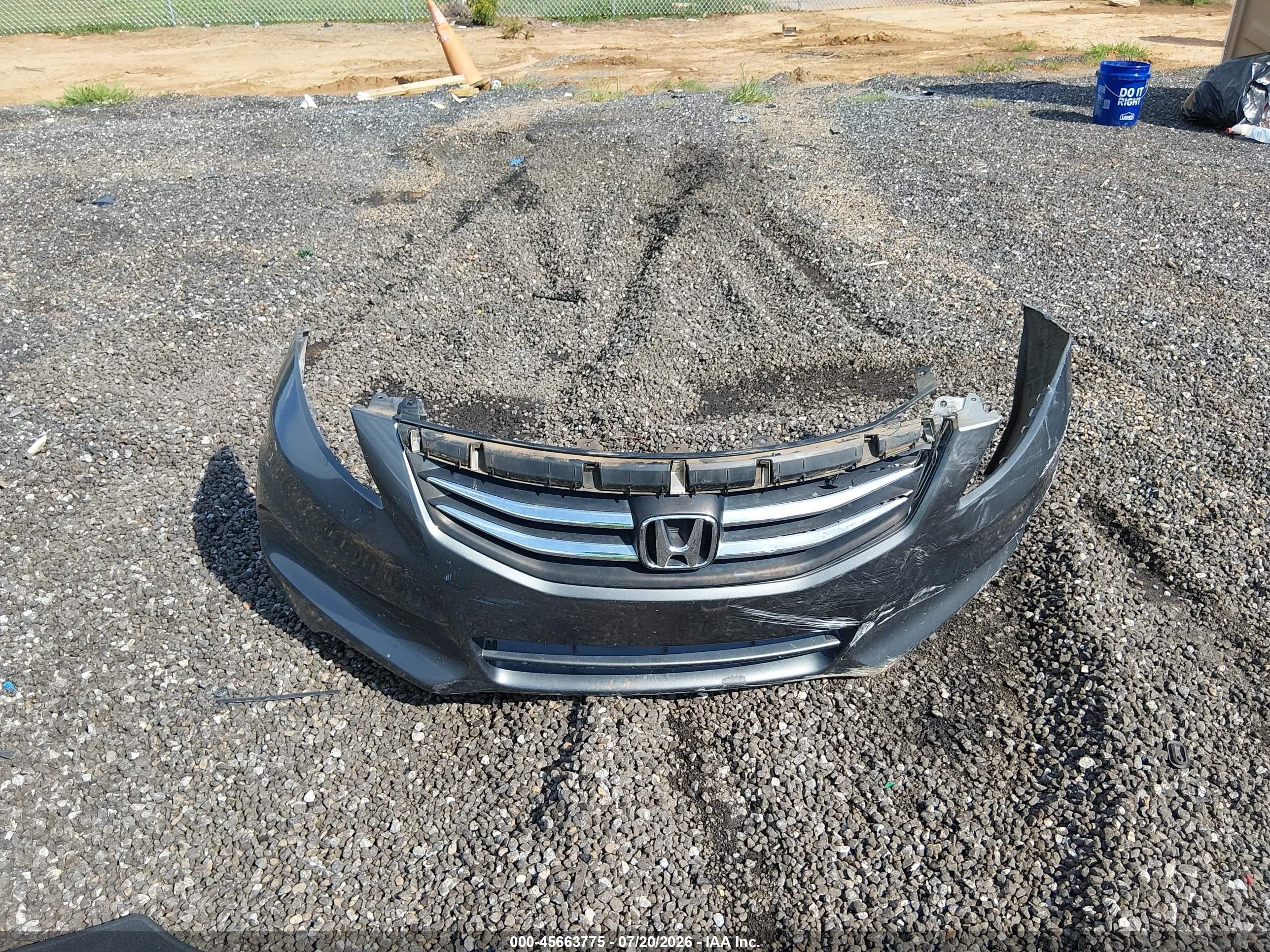 2012 Honda Accord 2.4 Se Серый vin: 1HGCP2F65CA189714