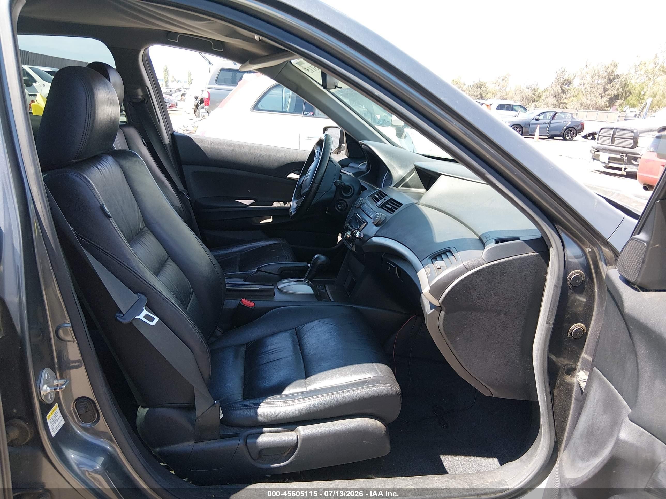 2011 Honda Accord 2.4 Se Gray vin: 1HGCP2F66BA004004