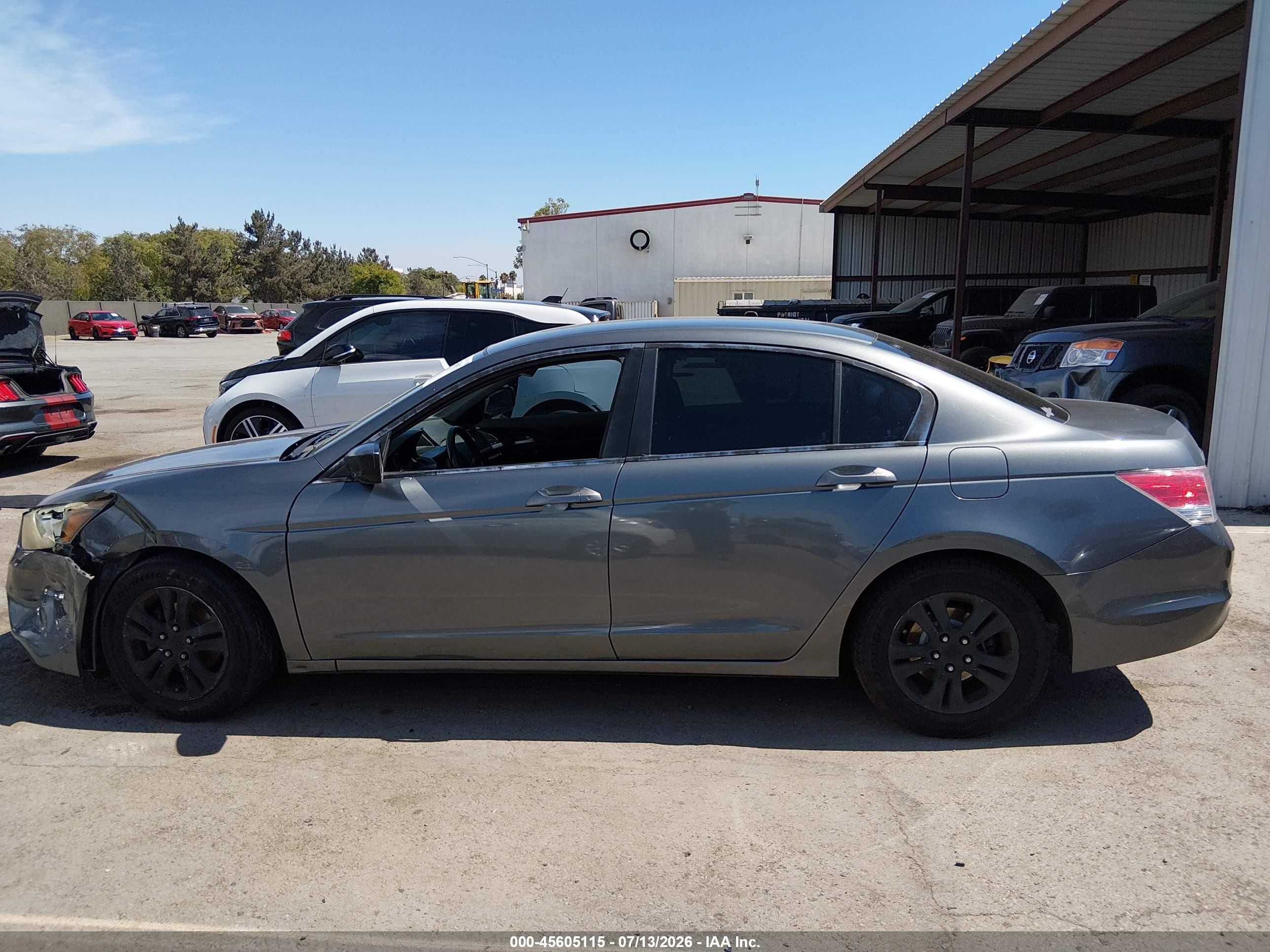 2011 Honda Accord 2.4 Se Gray vin: 1HGCP2F66BA004004