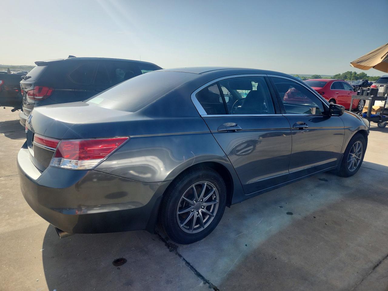 2011 Honda Accord Se Серый vin: 1HGCP2F66BA097106