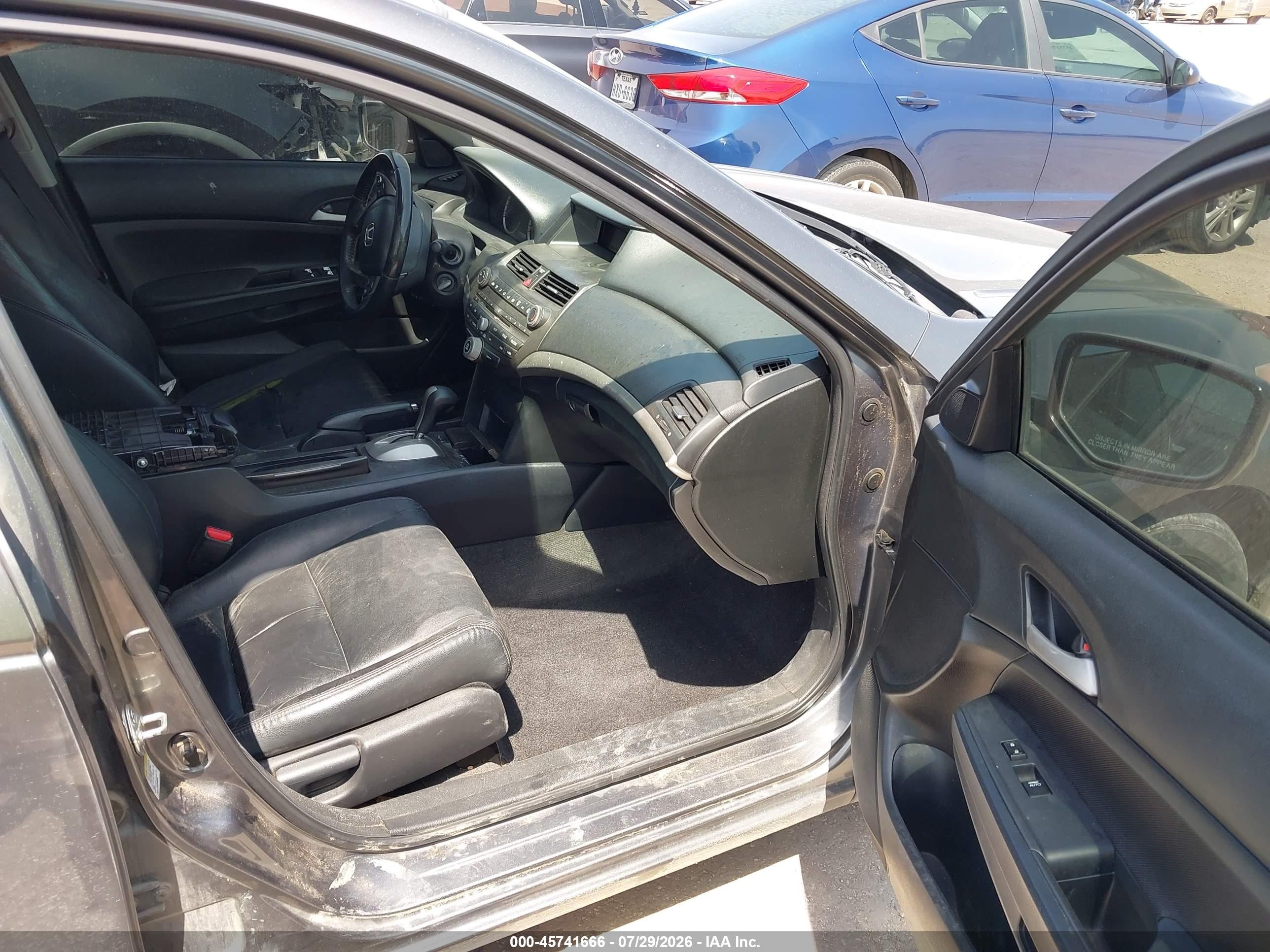 2011 Honda Accord 2.4 Se Gray vin: 1HGCP2F66BA121887