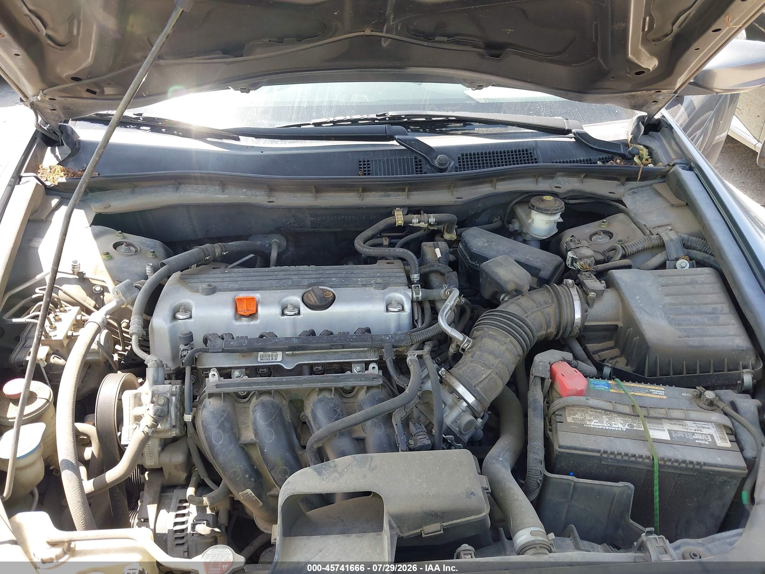 2011 Honda Accord 2.4 Se Gray vin: 1HGCP2F66BA121887