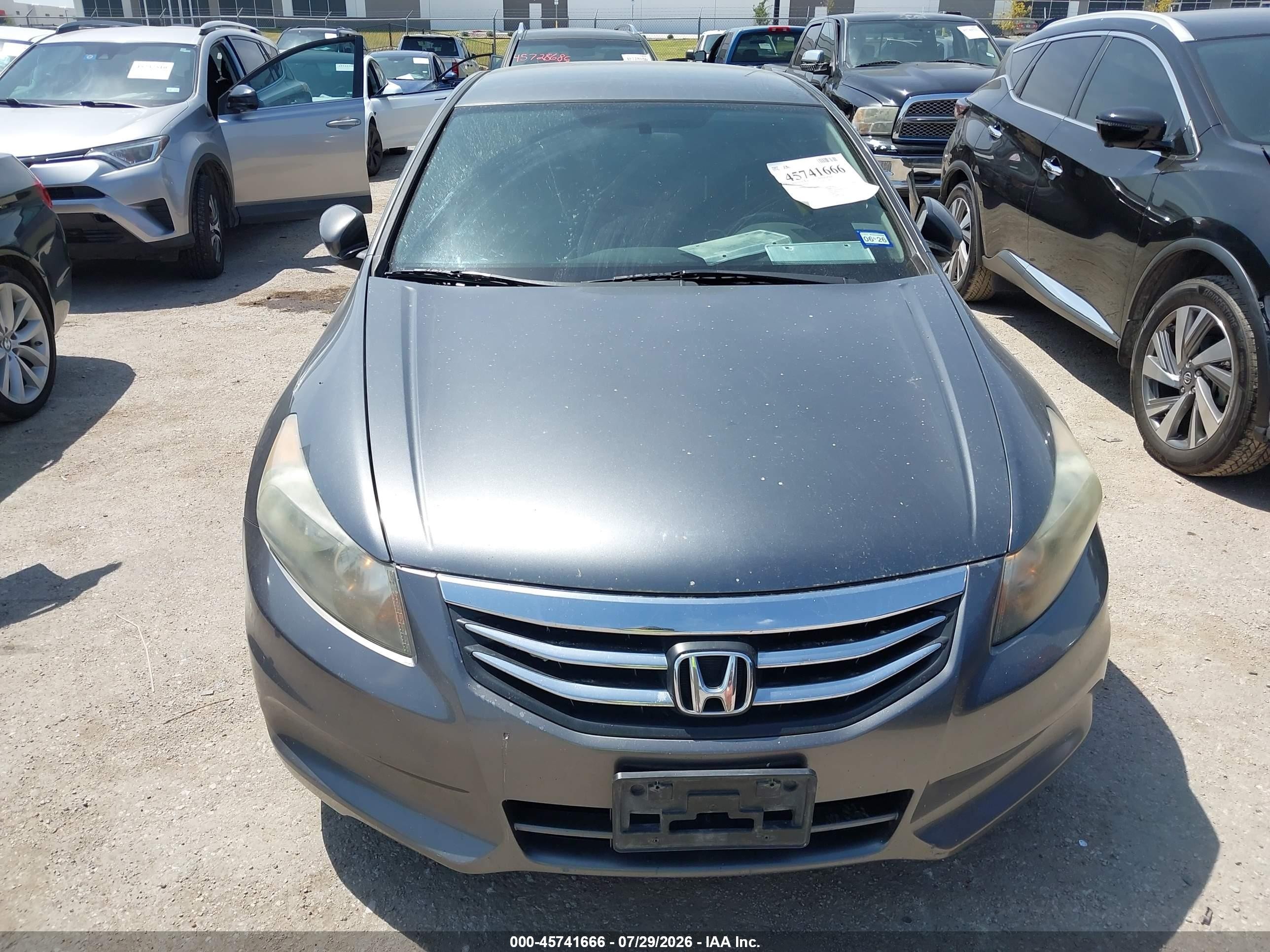 2011 Honda Accord 2.4 Se Gray vin: 1HGCP2F66BA121887