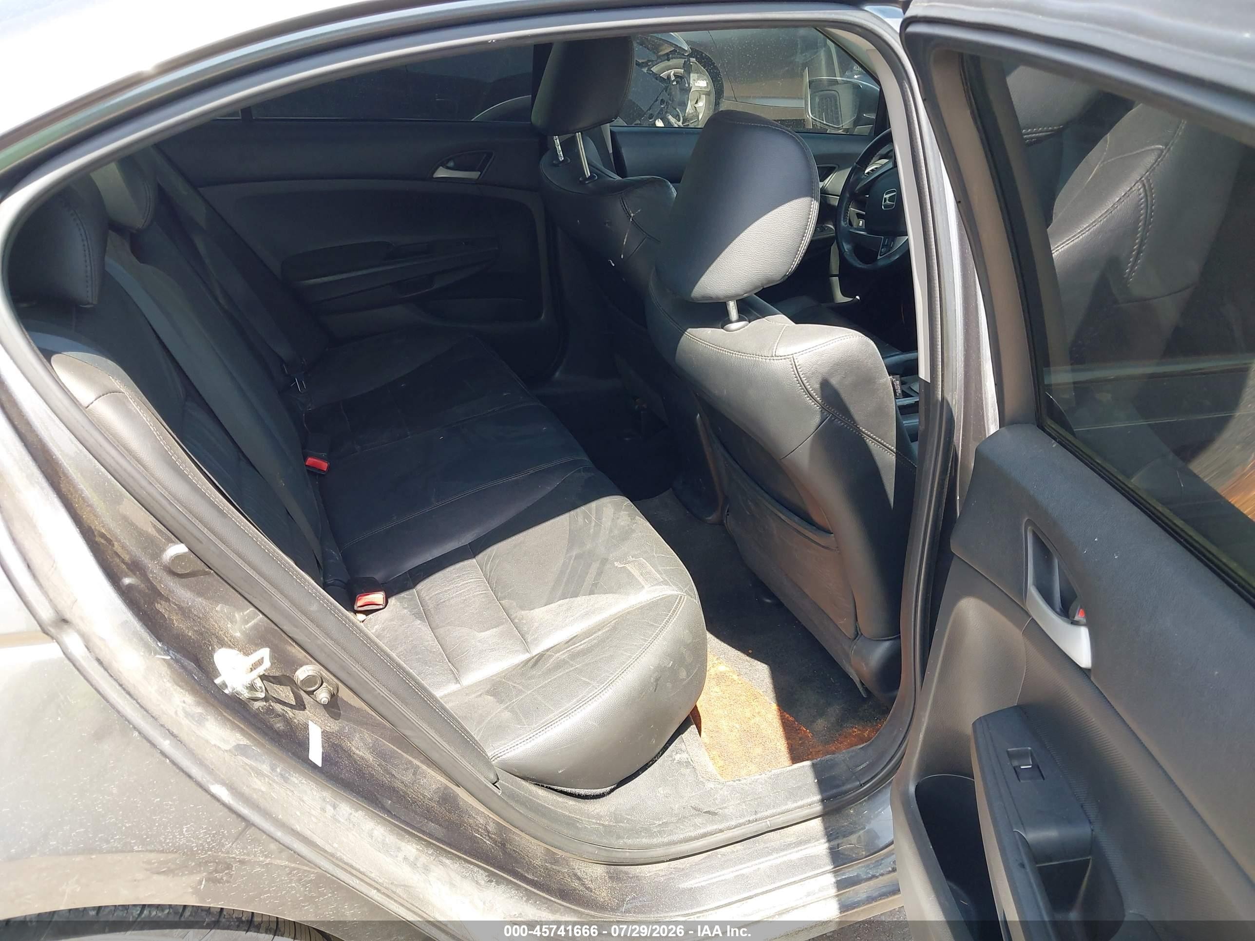 2011 Honda Accord 2.4 Se Gray vin: 1HGCP2F66BA121887