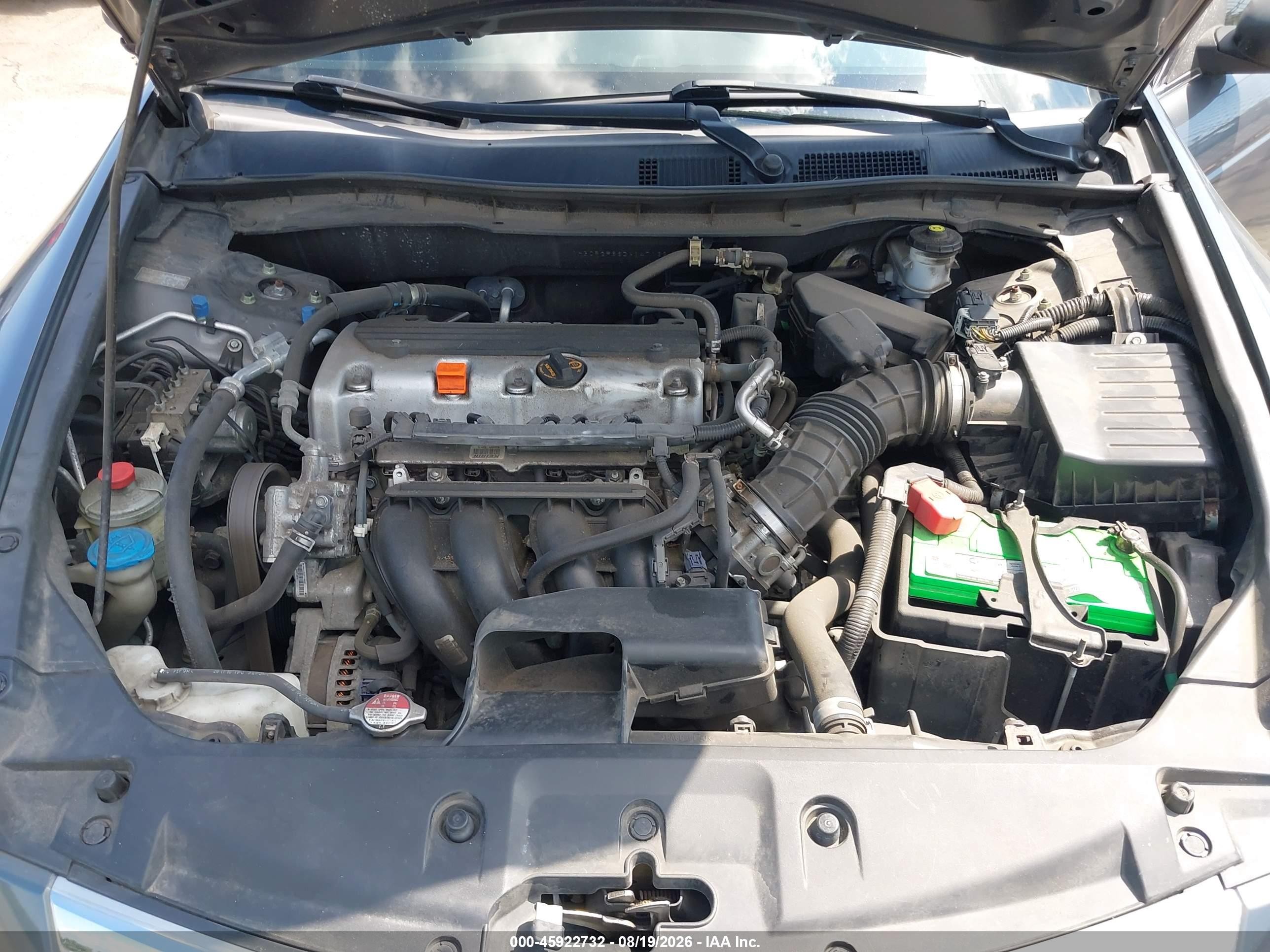2011 Honda Accord 2.4 Se Gray vin: 1HGCP2F66BA147132