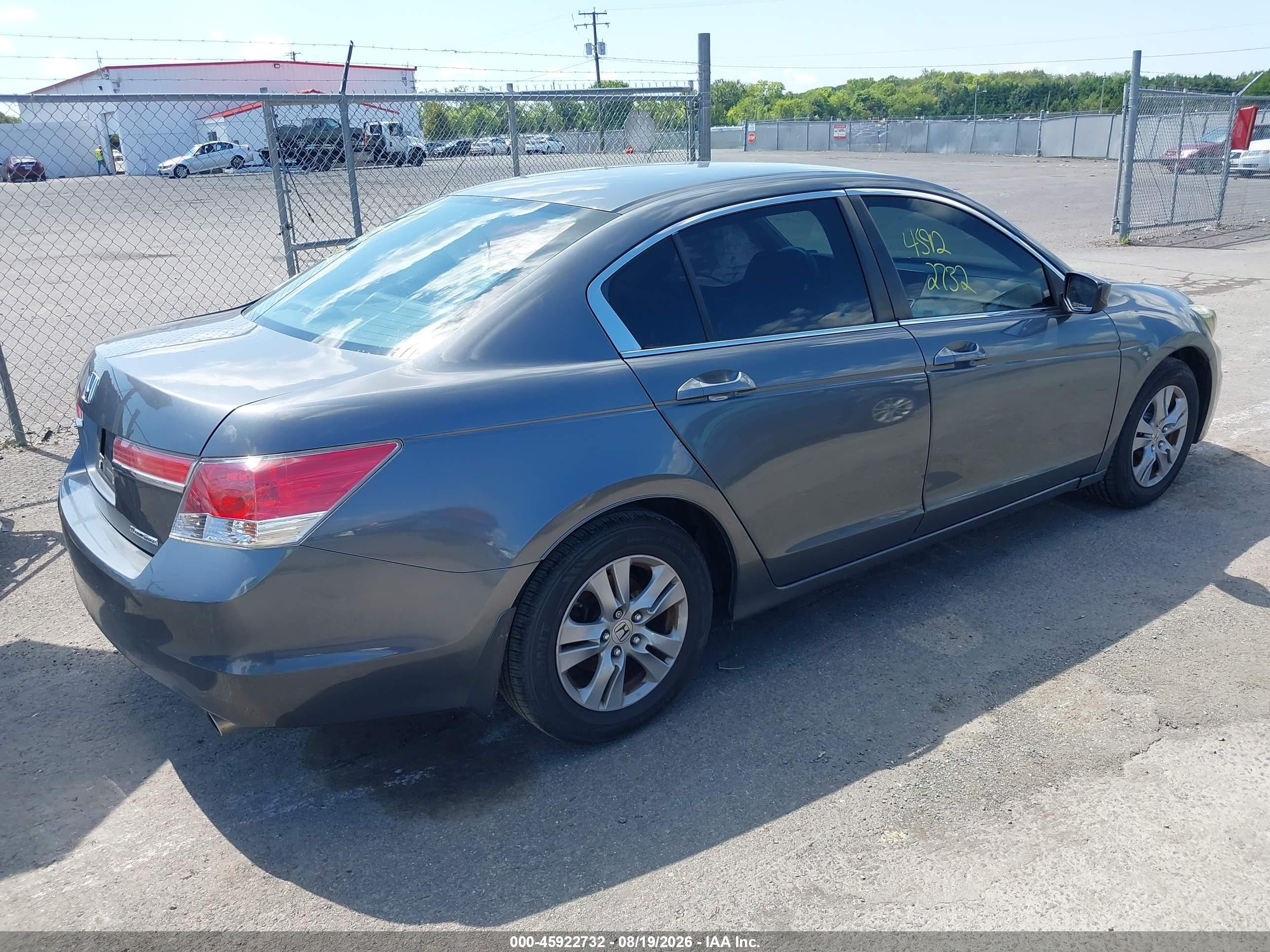 2011 Honda Accord 2.4 Se Gray vin: 1HGCP2F66BA147132