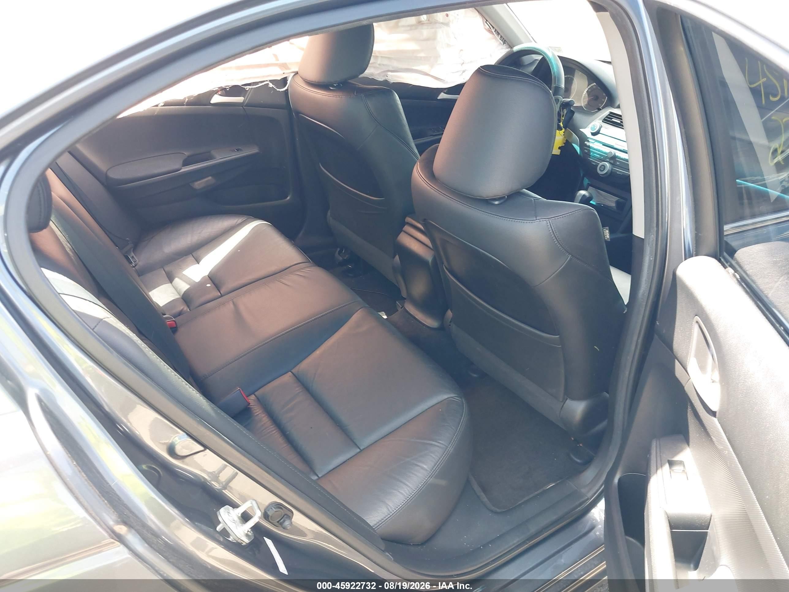 2011 Honda Accord 2.4 Se Gray vin: 1HGCP2F66BA147132