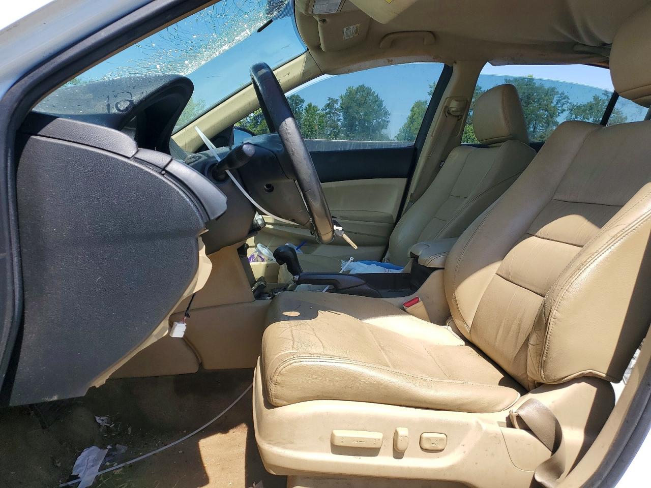 2012 Honda Accord Se White vin: 1HGCP2F66CA013836