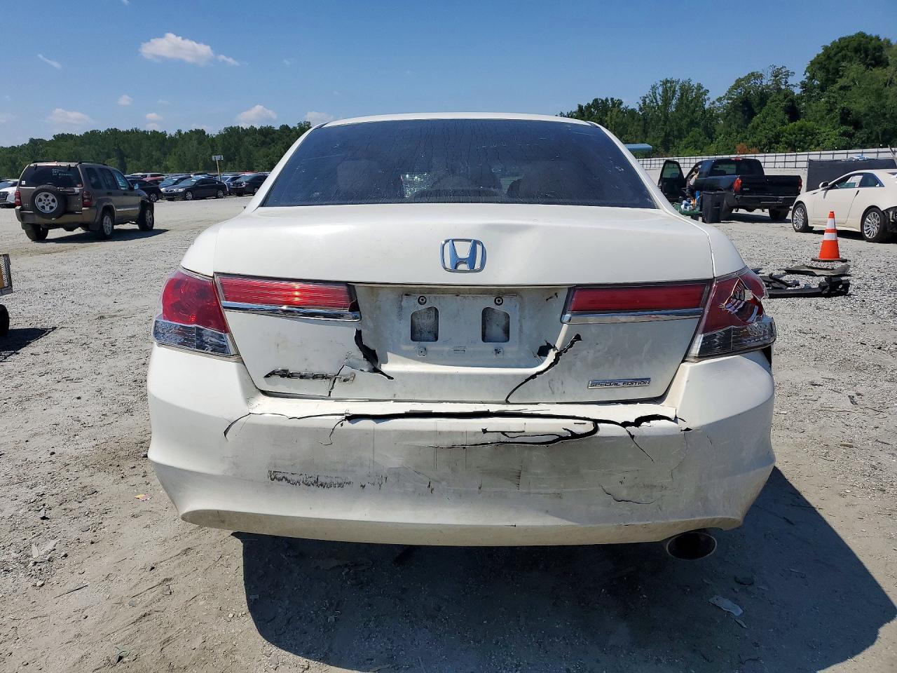 2012 Honda Accord Se White vin: 1HGCP2F66CA013836