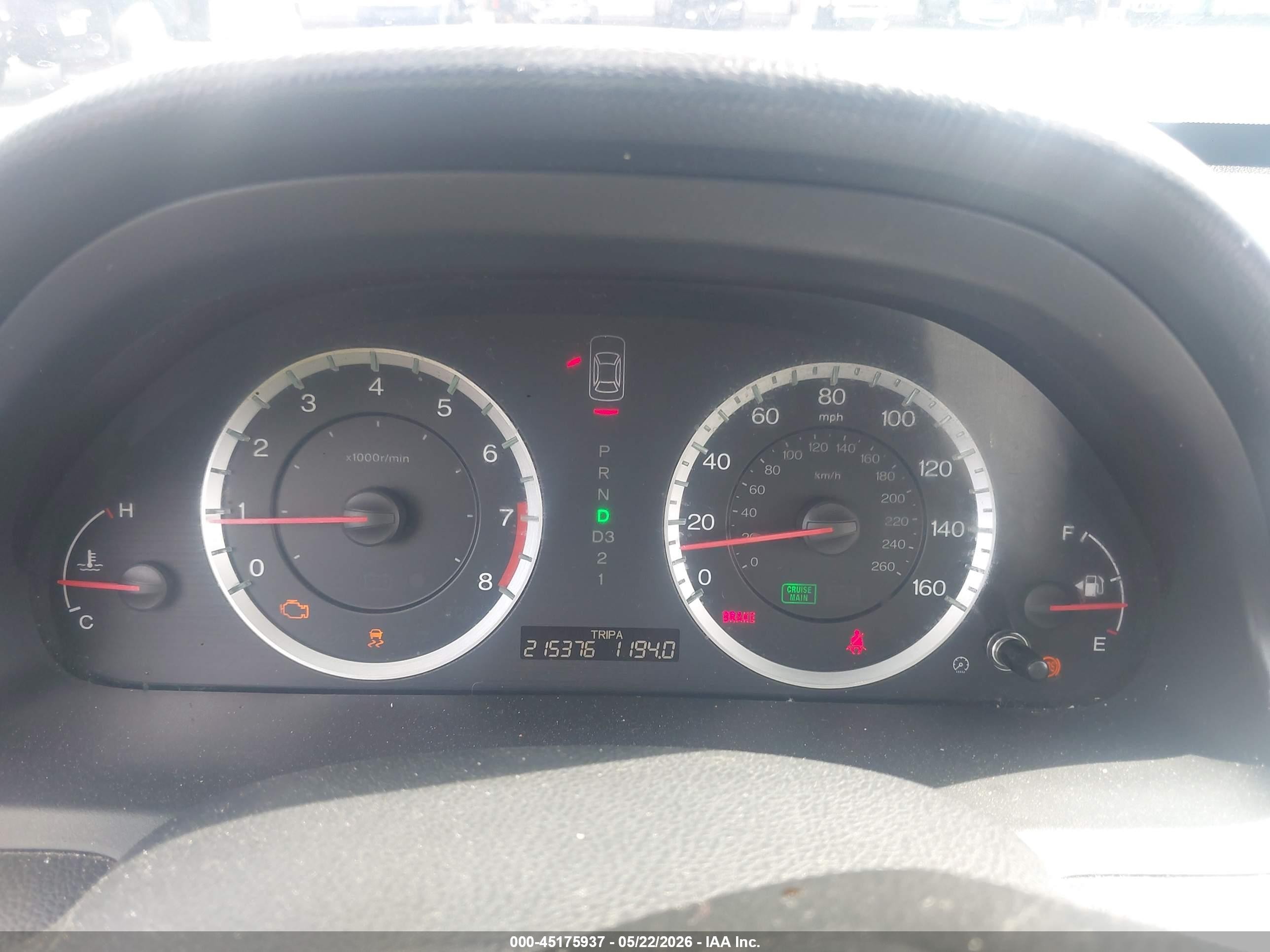 2012 Honda Accord 2.4 Se Черный vin: 1HGCP2F66CA017255