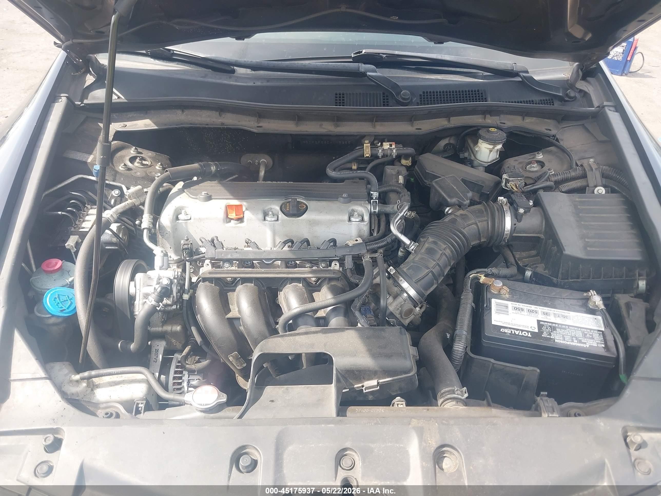 2012 Honda Accord 2.4 Se Черный vin: 1HGCP2F66CA017255