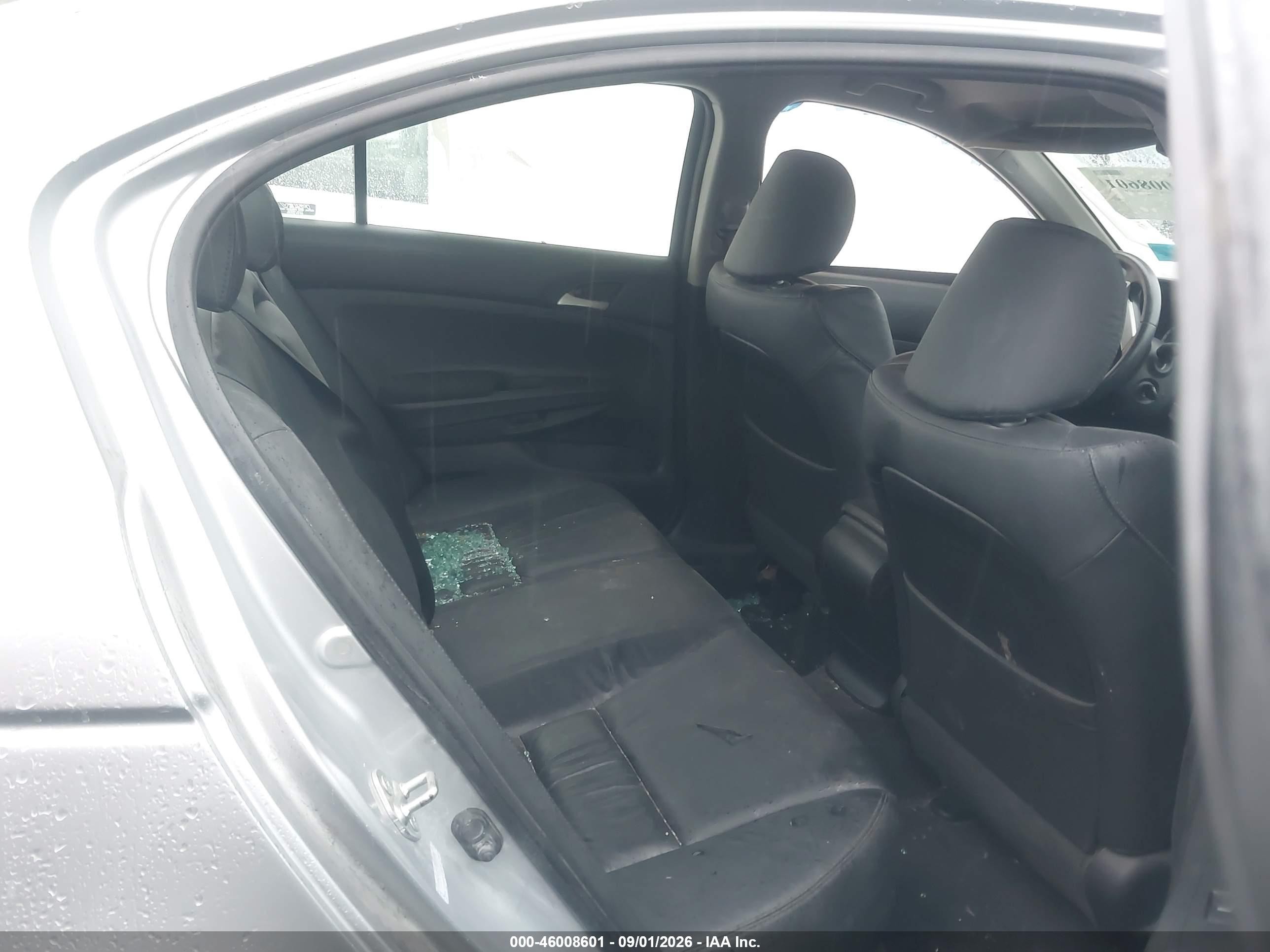 2012 Honda Accord 2.4 Se Silver vin: 1HGCP2F66CA053334