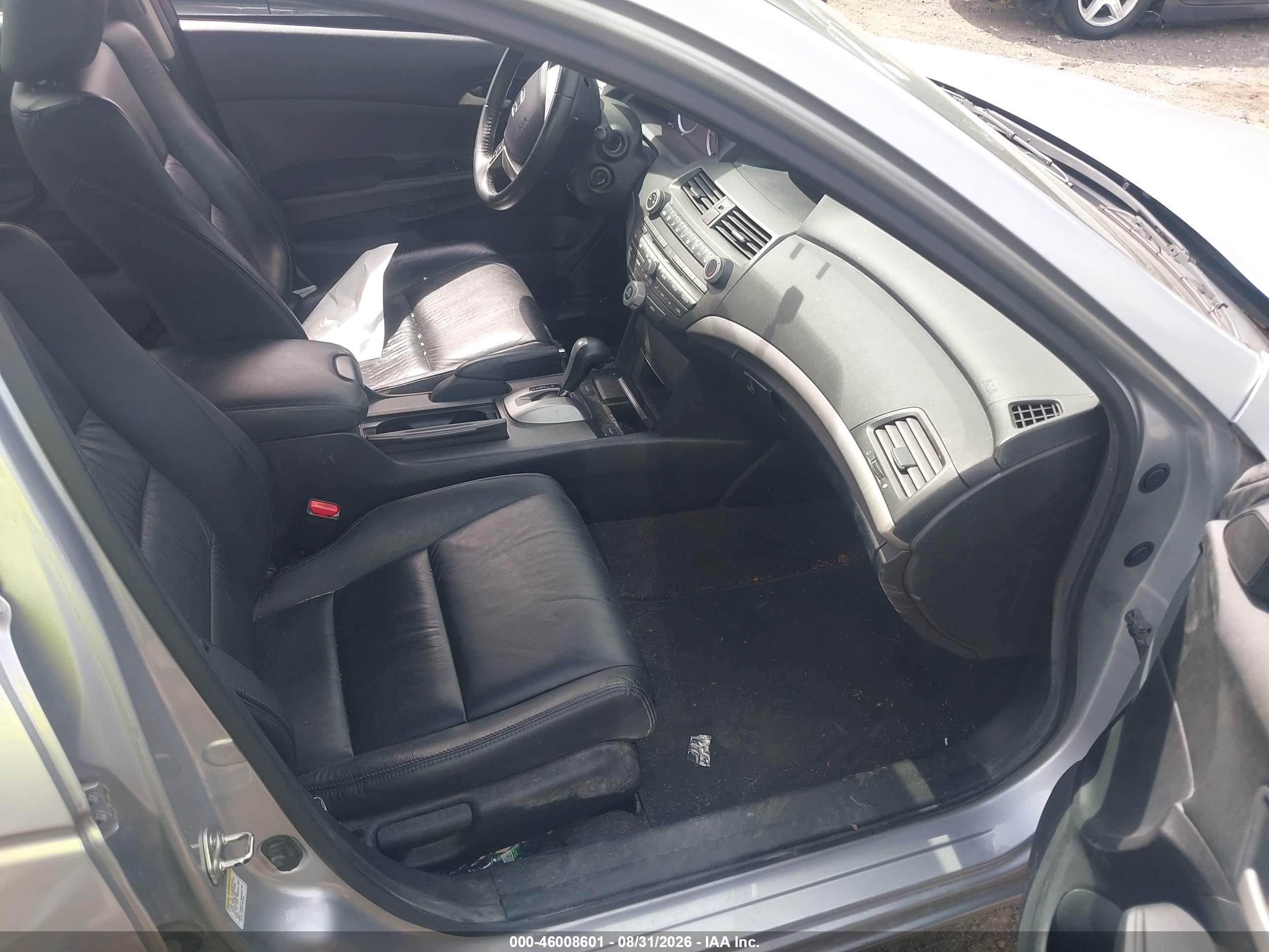 2012 Honda Accord 2.4 Se Silver vin: 1HGCP2F66CA053334