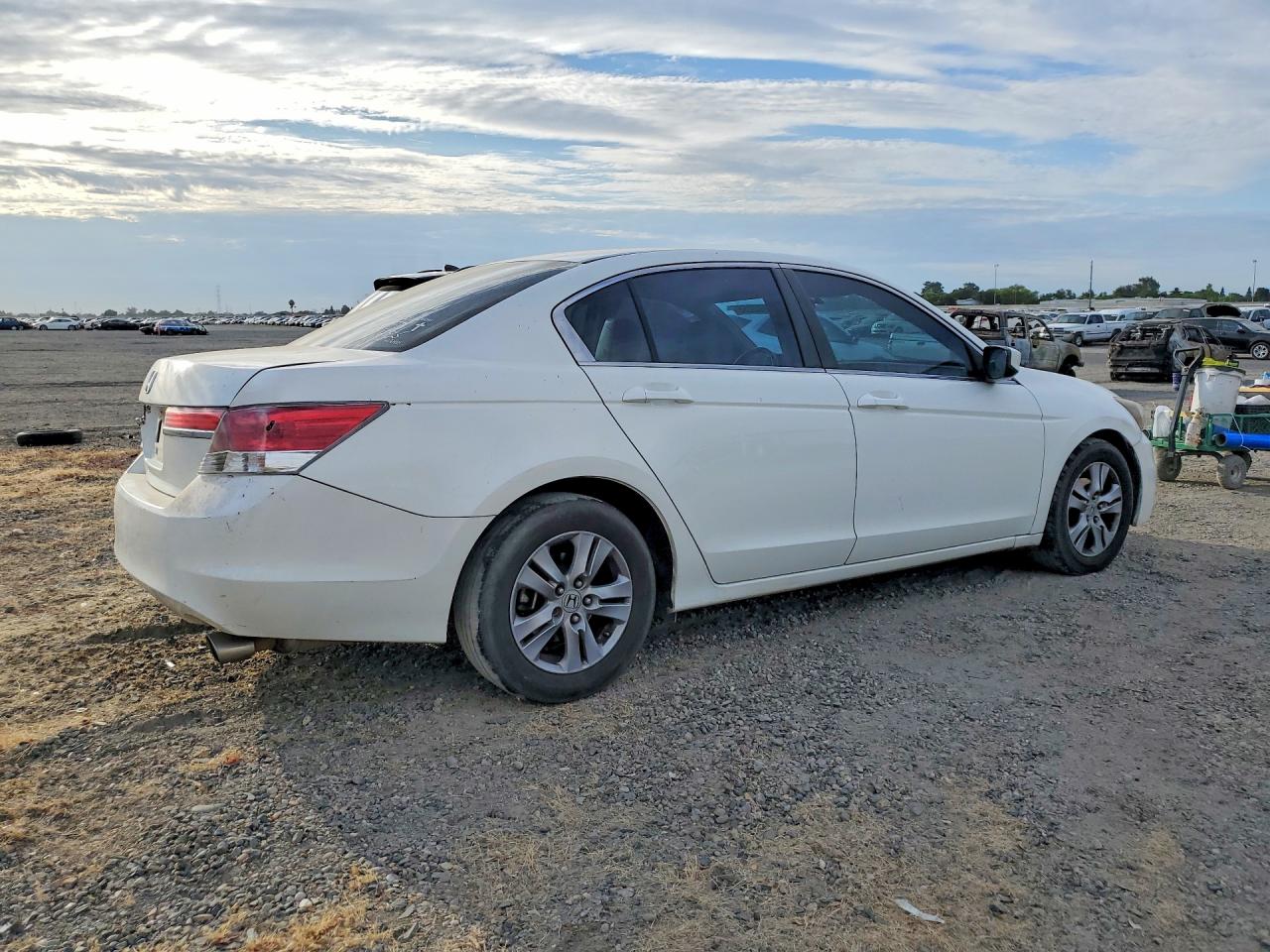 2012 Honda Accord Se Белый vin: 1HGCP2F66CA065970