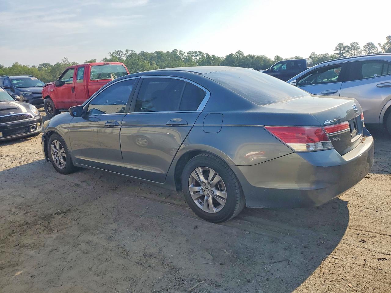 2012 Honda Accord Se Gray vin: 1HGCP2F66CA071722