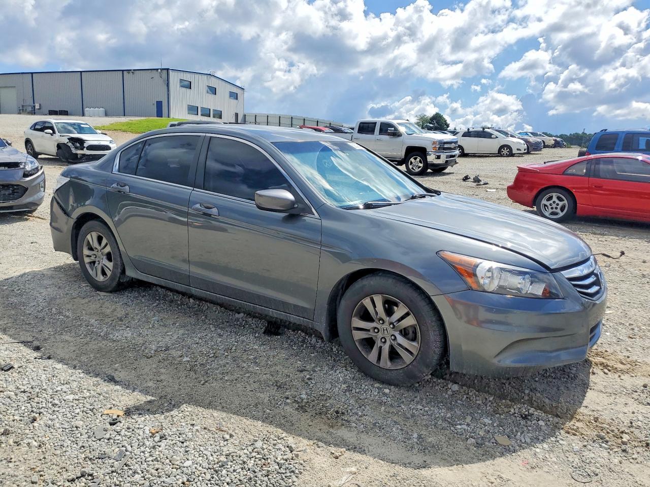 2012 Honda Accord Se Gray vin: 1HGCP2F66CA116125