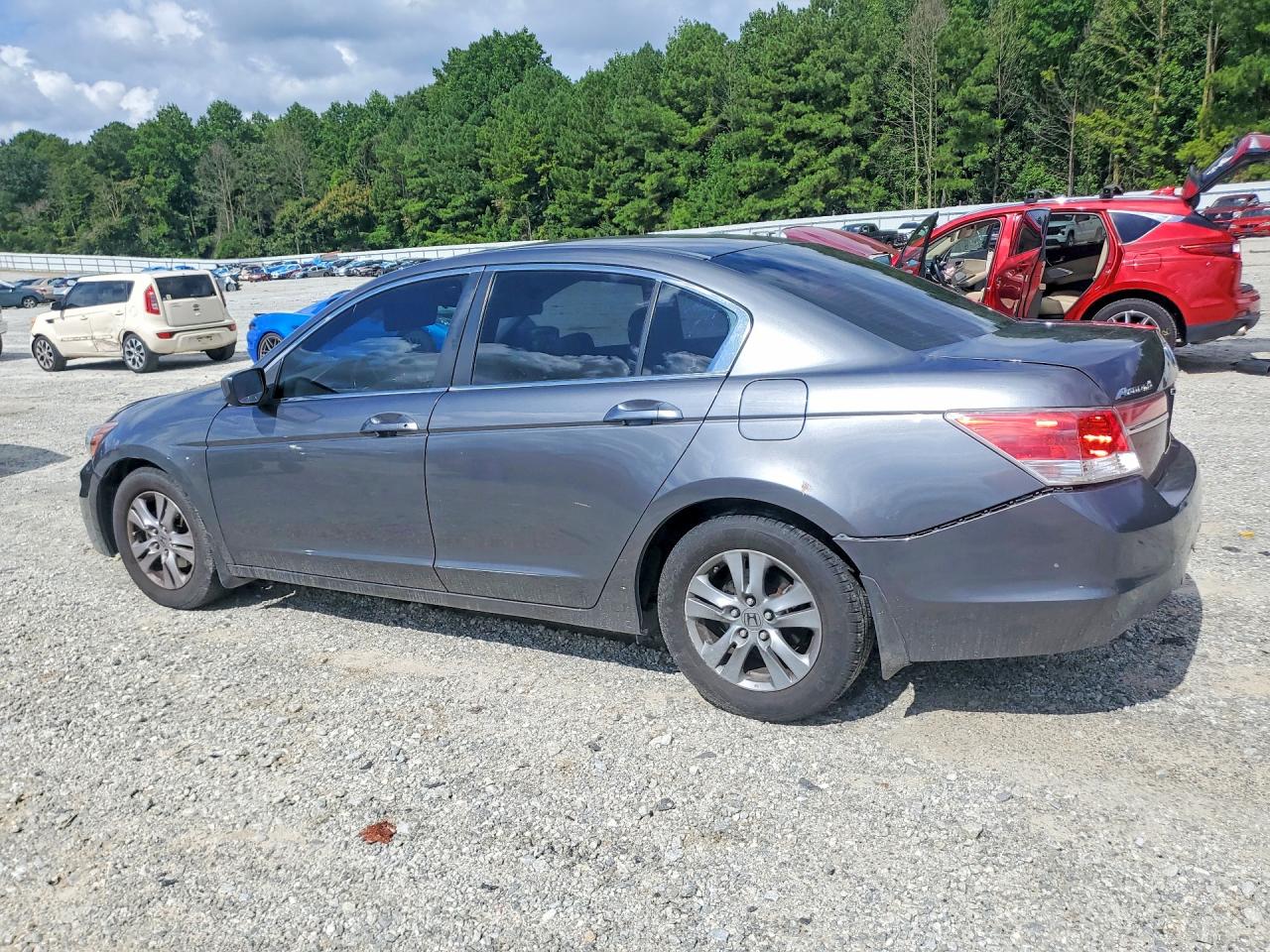 2012 Honda Accord Se Gray vin: 1HGCP2F66CA116125