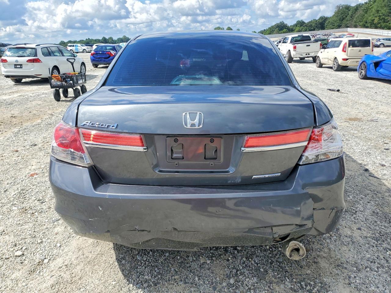 2012 Honda Accord Se Gray vin: 1HGCP2F66CA116125