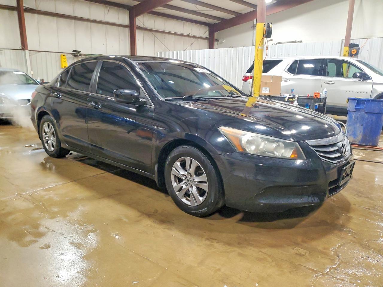 2012 Honda Accord Se Black vin: 1HGCP2F66CA122183