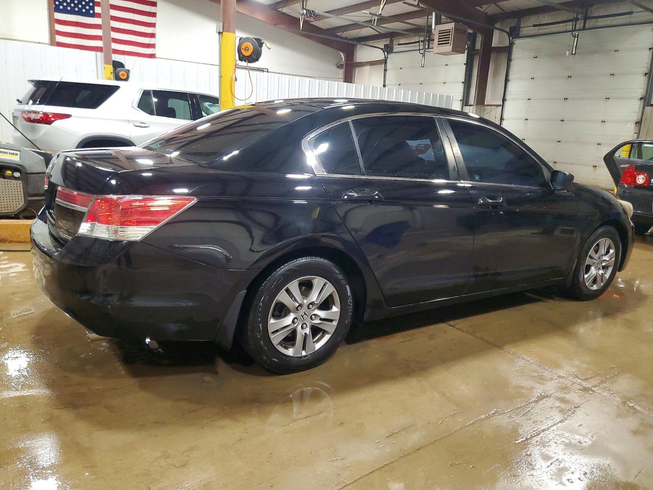 2012 Honda Accord Se Black vin: 1HGCP2F66CA122183