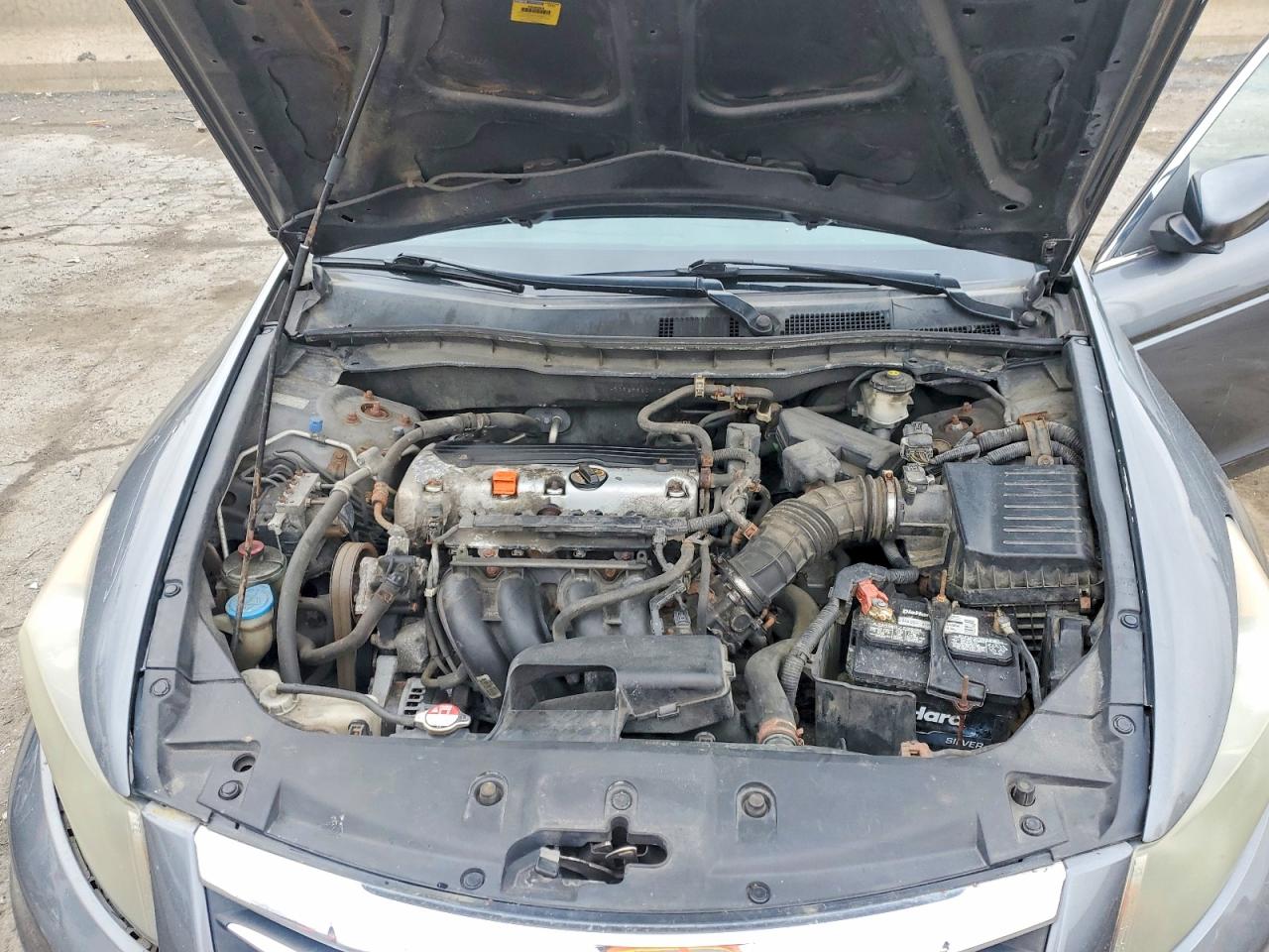 2012 Honda Accord Gray vin: 1HGCP2F66CA153224