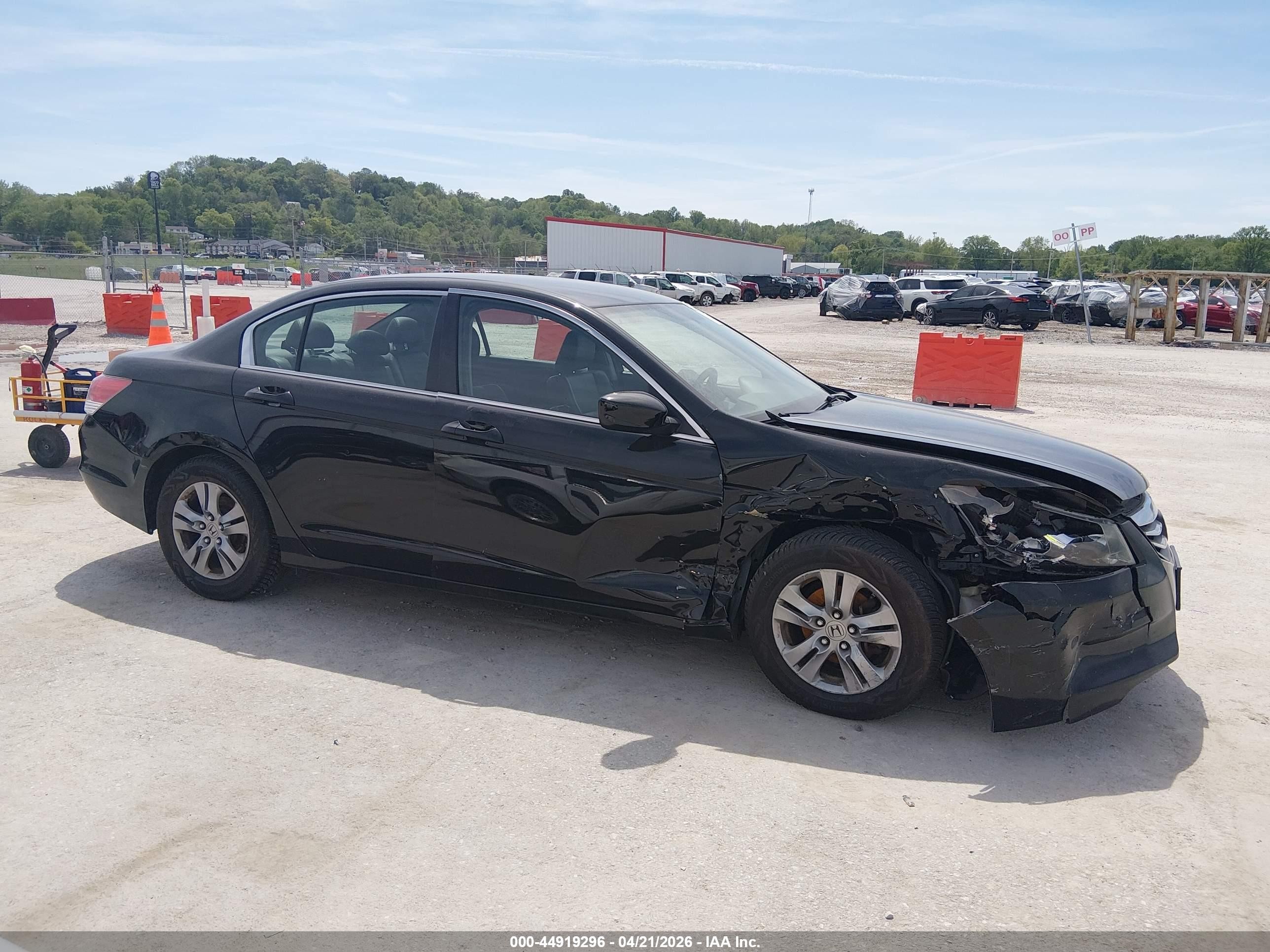 2012 Honda Accord 2.4 Se Черный vin: 1HGCP2F66CA158424