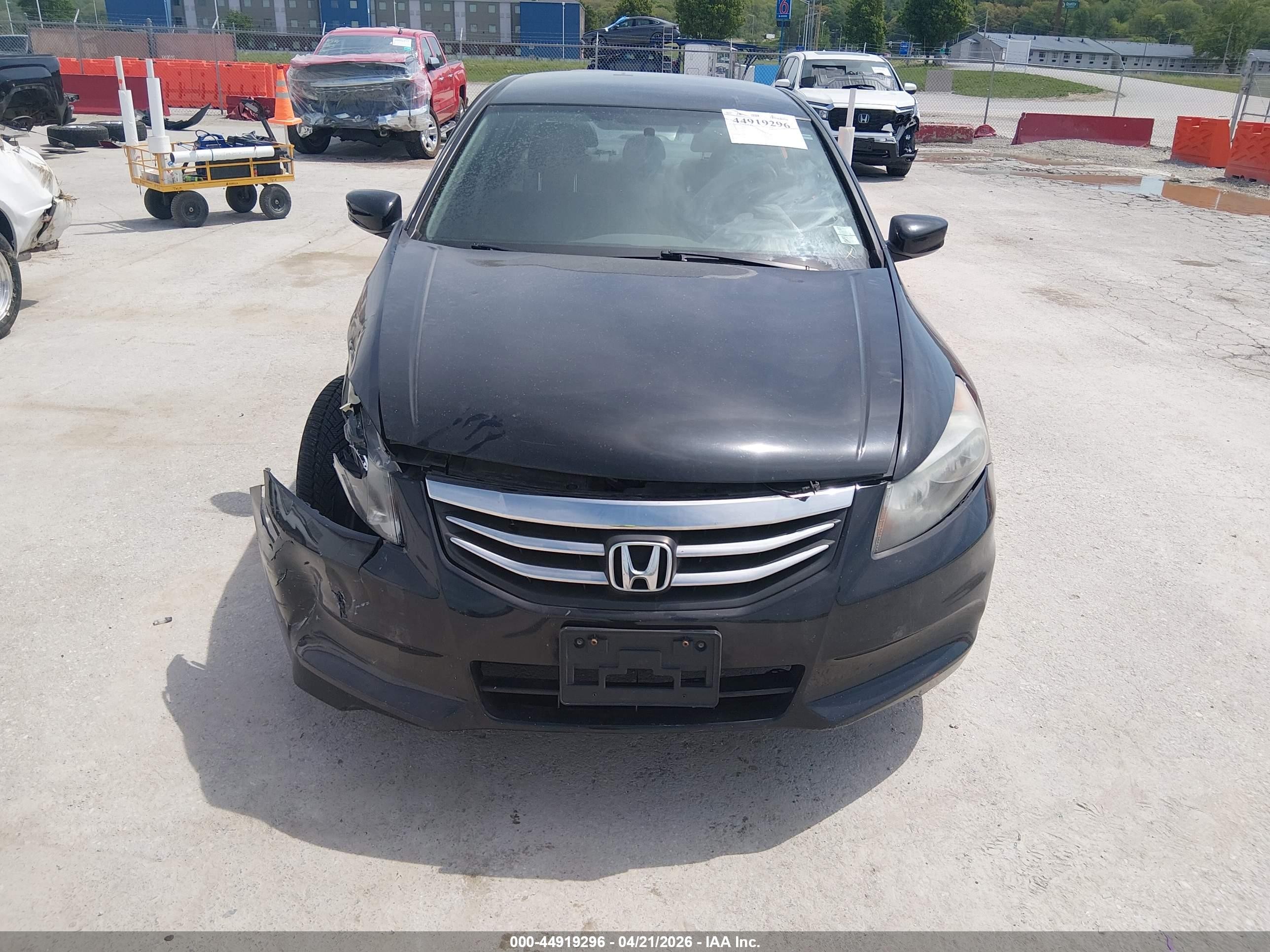 2012 Honda Accord 2.4 Se Черный vin: 1HGCP2F66CA158424