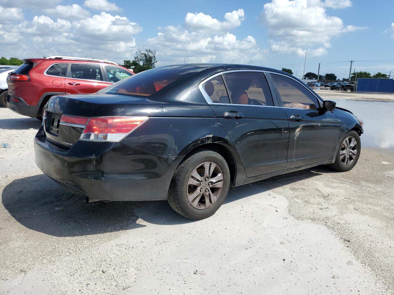 2012 Honda Accord Black vin: 1HGCP2F66CA227564