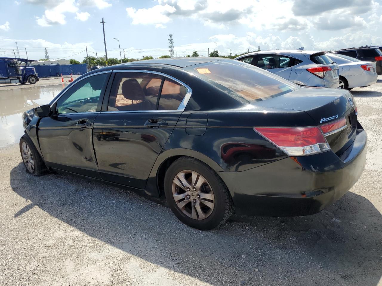 2012 Honda Accord Black vin: 1HGCP2F66CA227564