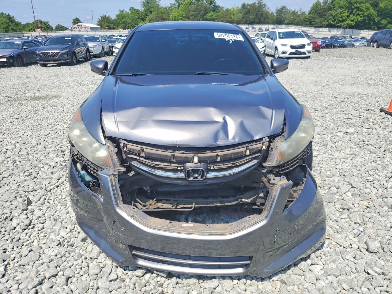 2012 Honda Accord Se Gray vin: 1HGCP2F66CA235101