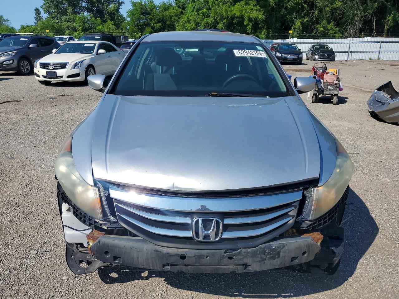 2012 Honda Accord Se Silver vin: 1HGCP2F66CA804013
