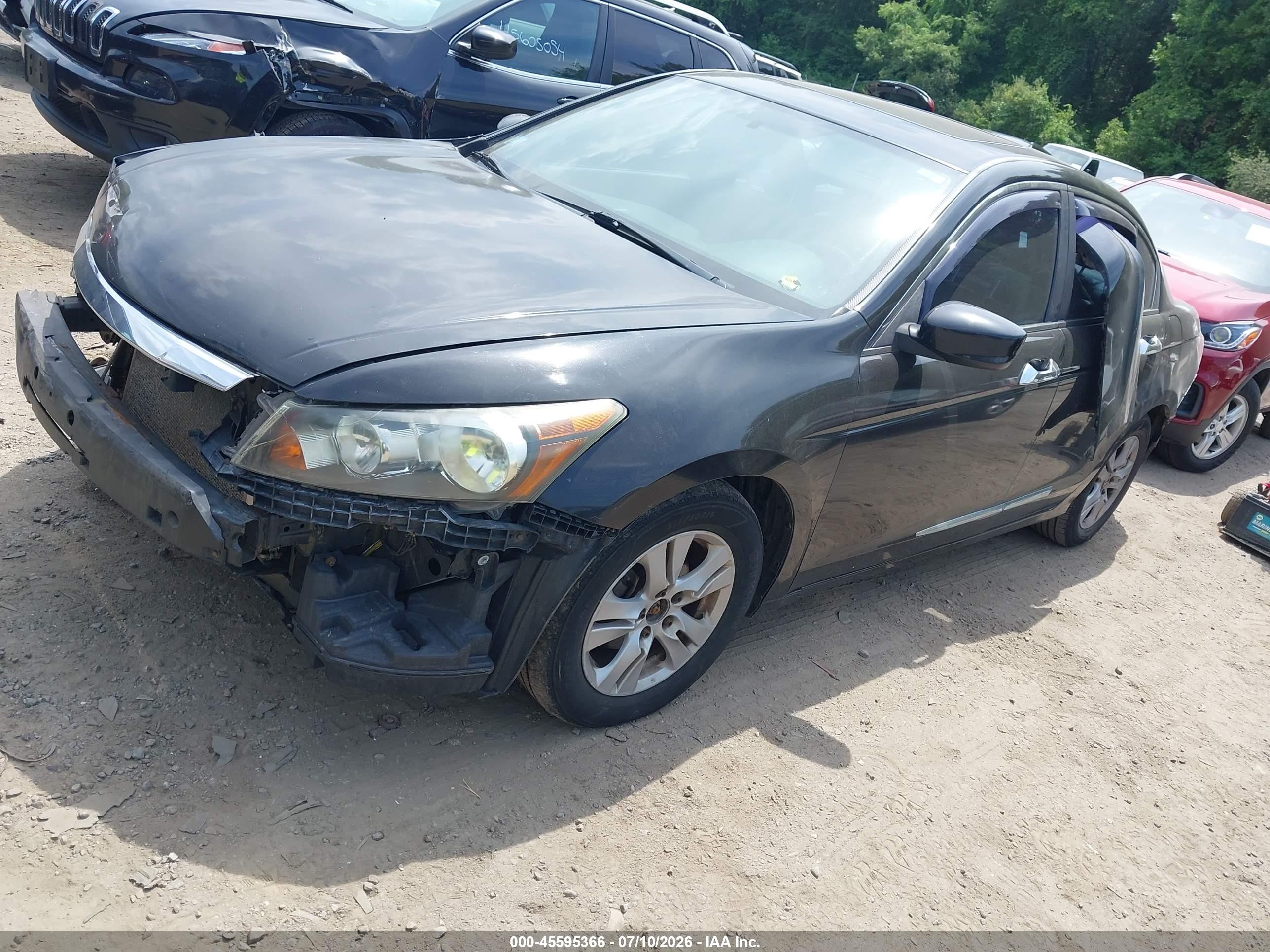 2011 Honda Accord 2.4 Se Черный vin: 1HGCP2F67BA010569
