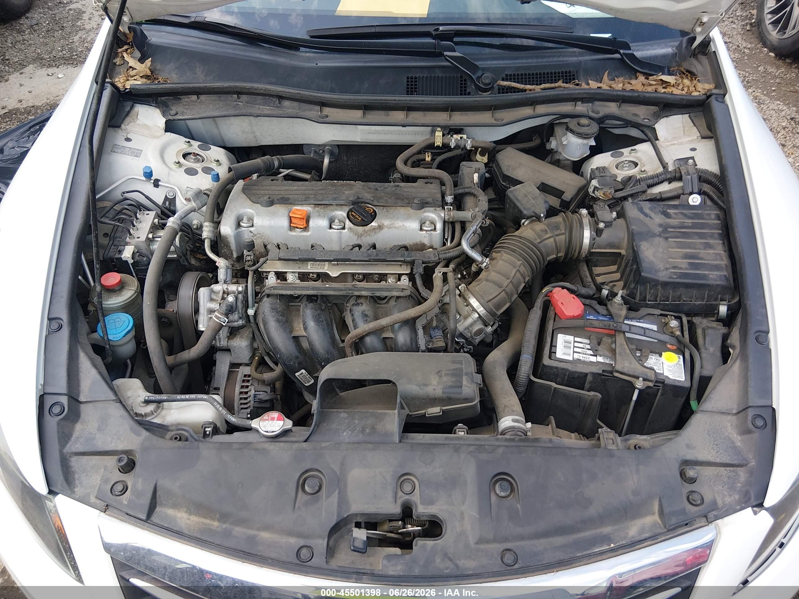 2011 Honda Accord 2.4 Se White vin: 1HGCP2F67BA017117