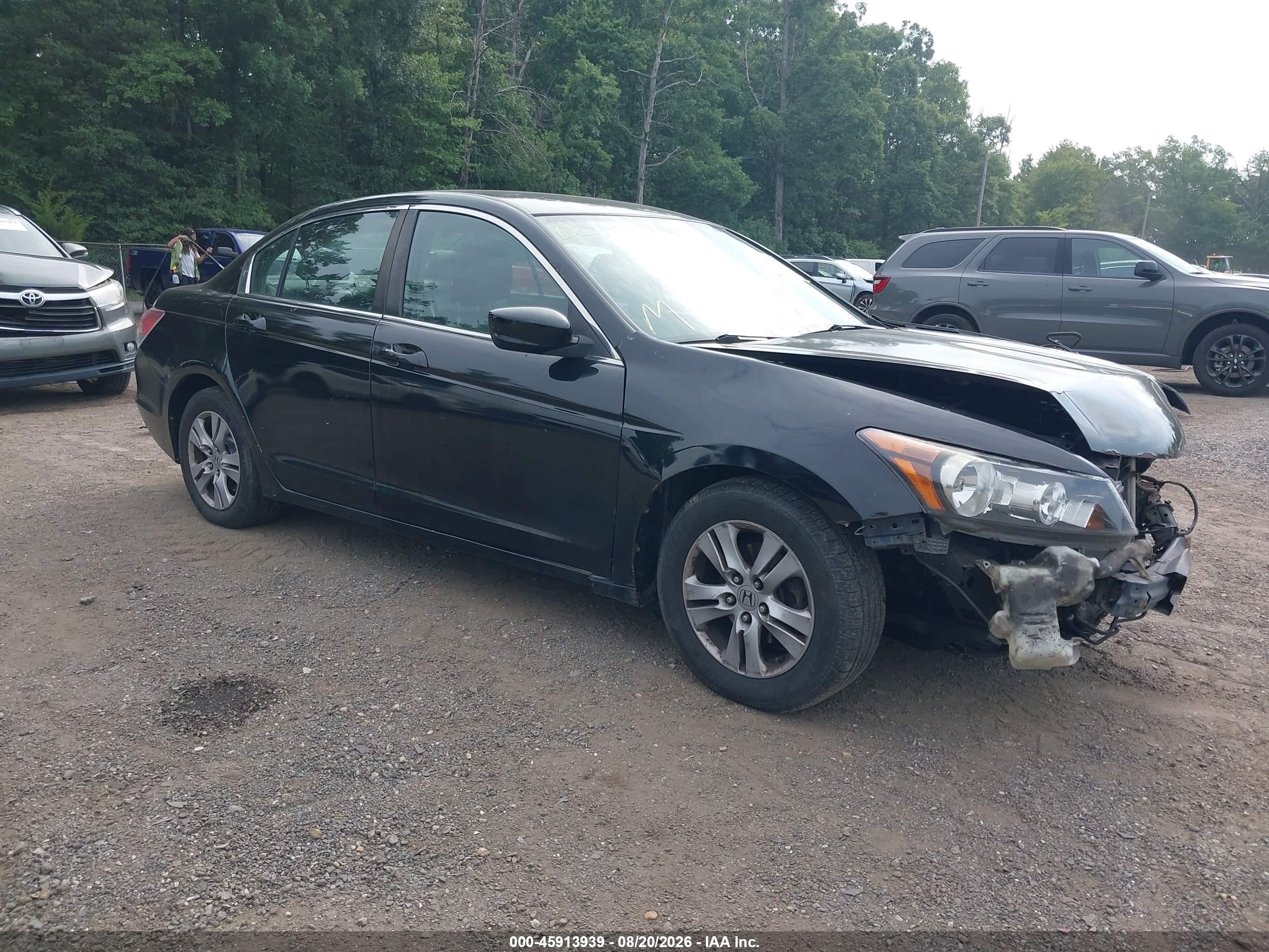 2011 Honda Accord 2.4 Se Black vin: 1HGCP2F67BA026027